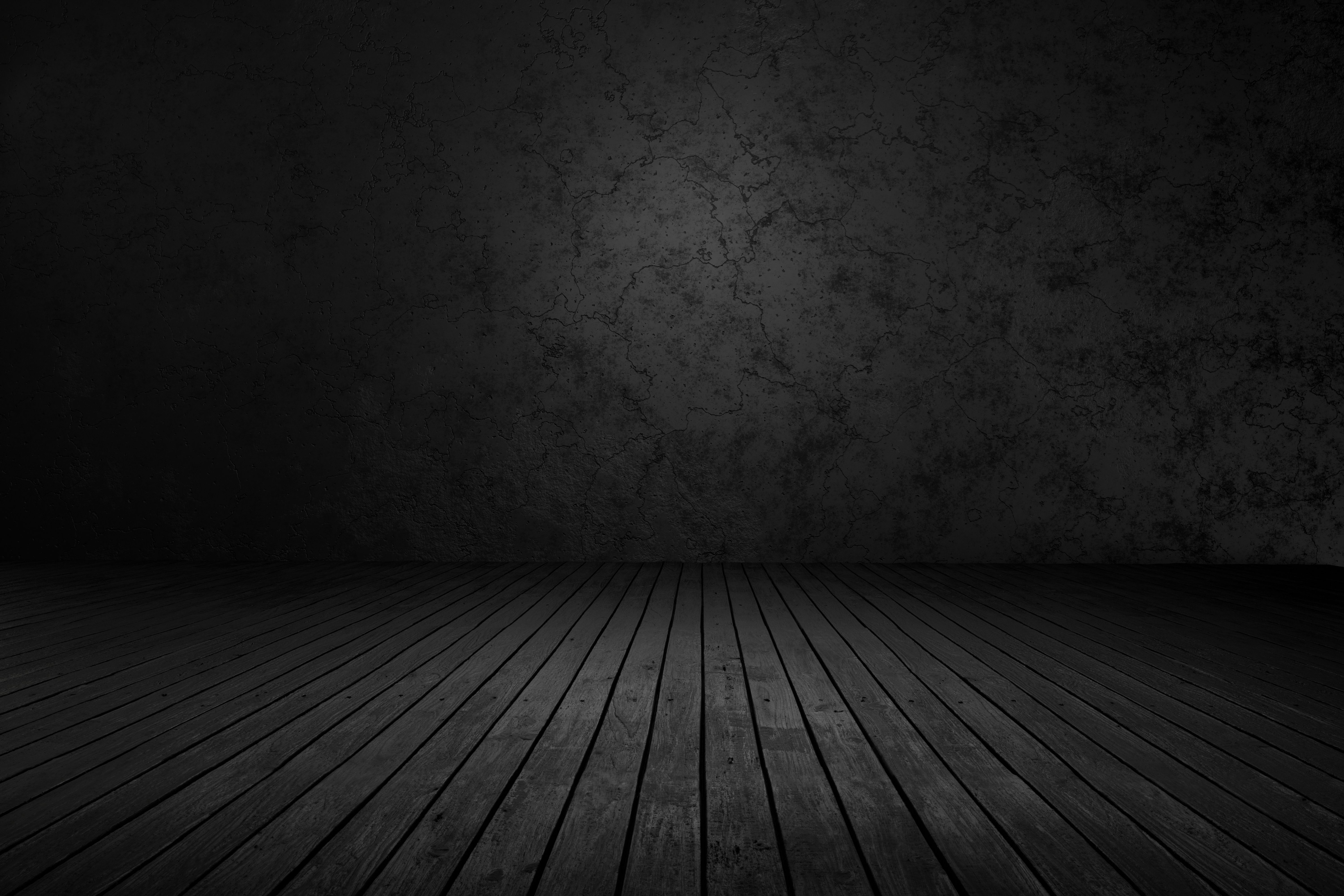 finished wallpaper room