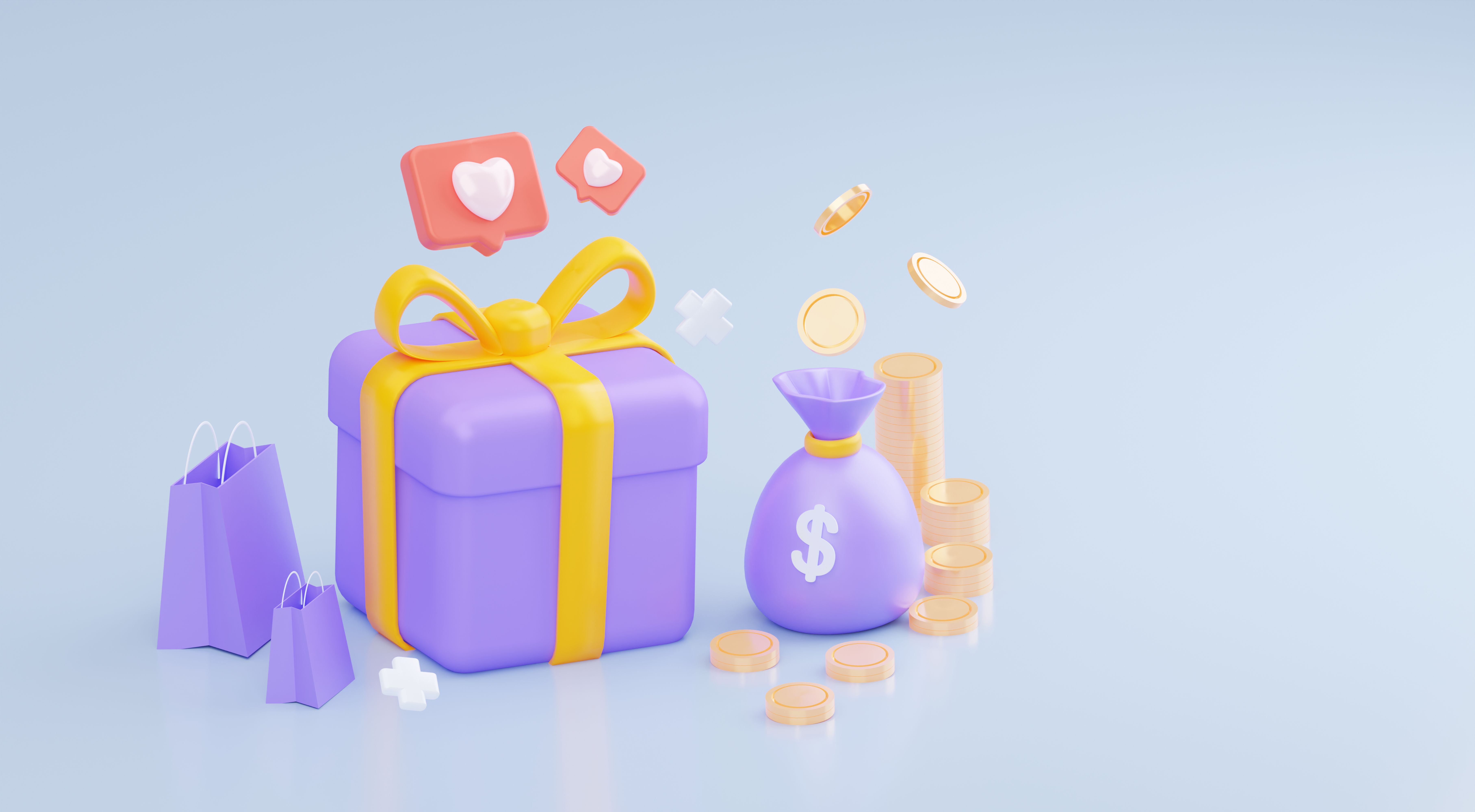 gift giving on social media