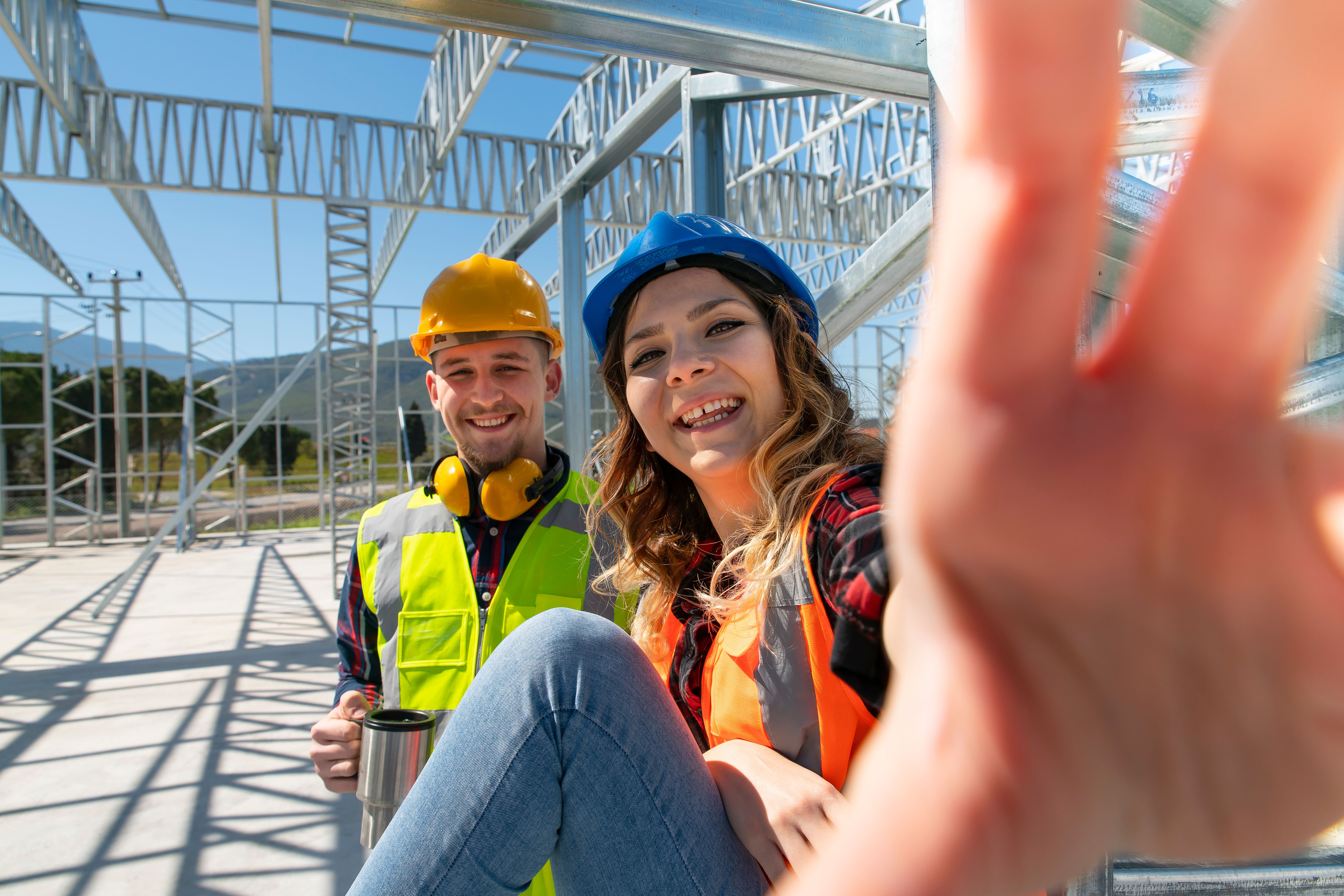 Construction workers