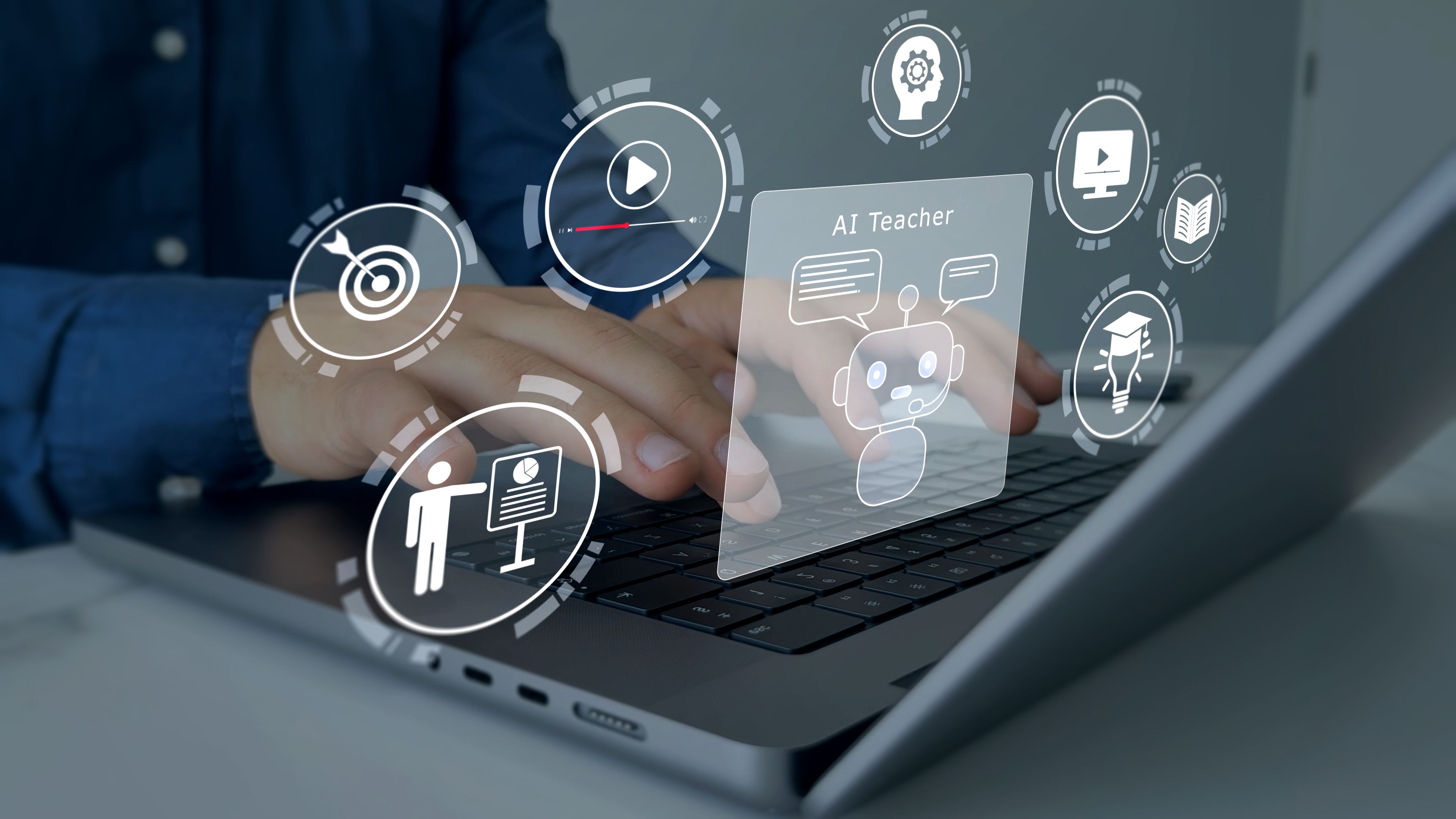 Online education with help of AI Teacher.Online learning AI-Assistant Bot.Enhance learning with an AI chatbot,providing instant answers, interactive tutorials,student guidance,online content creation