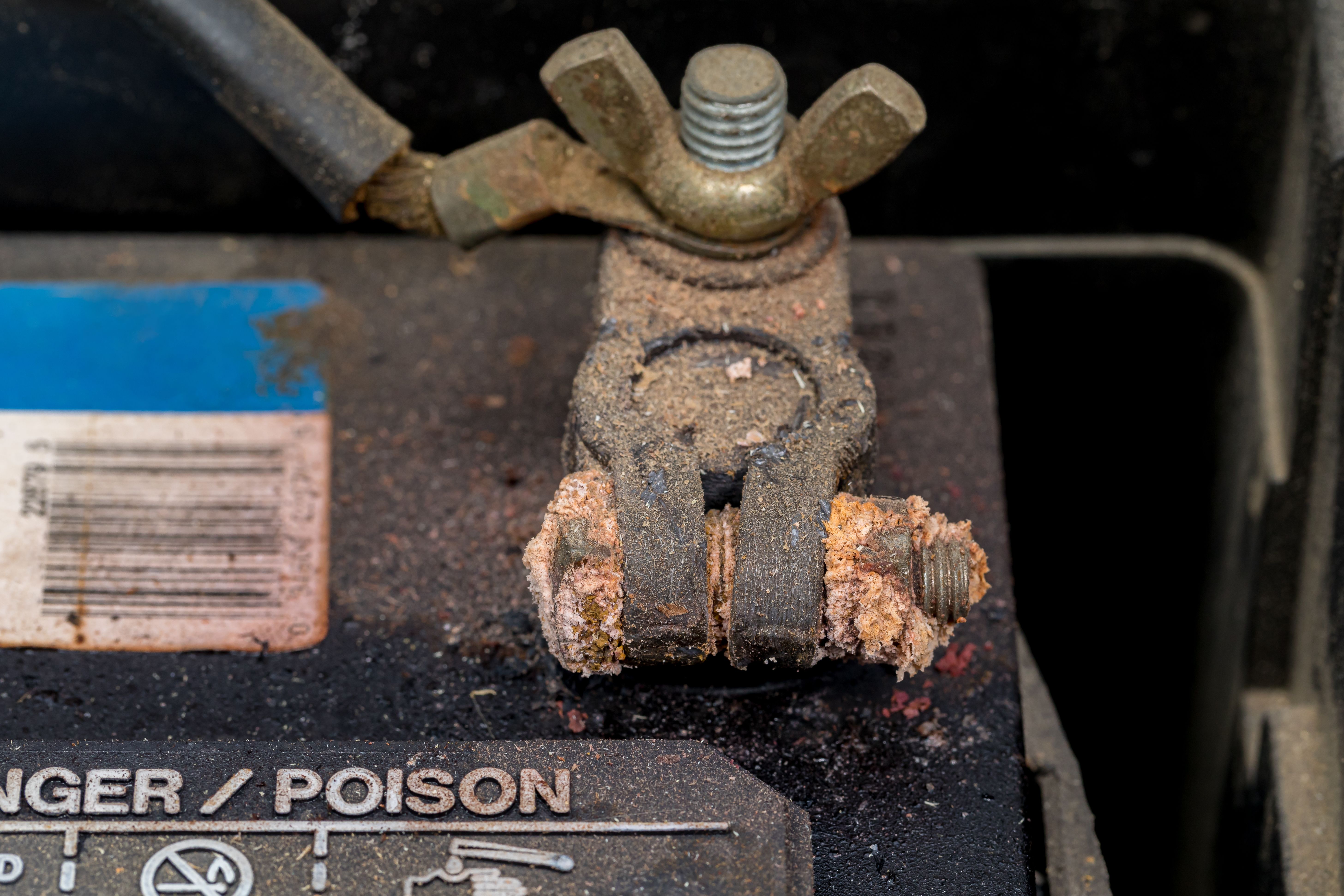 corroded battery terminals