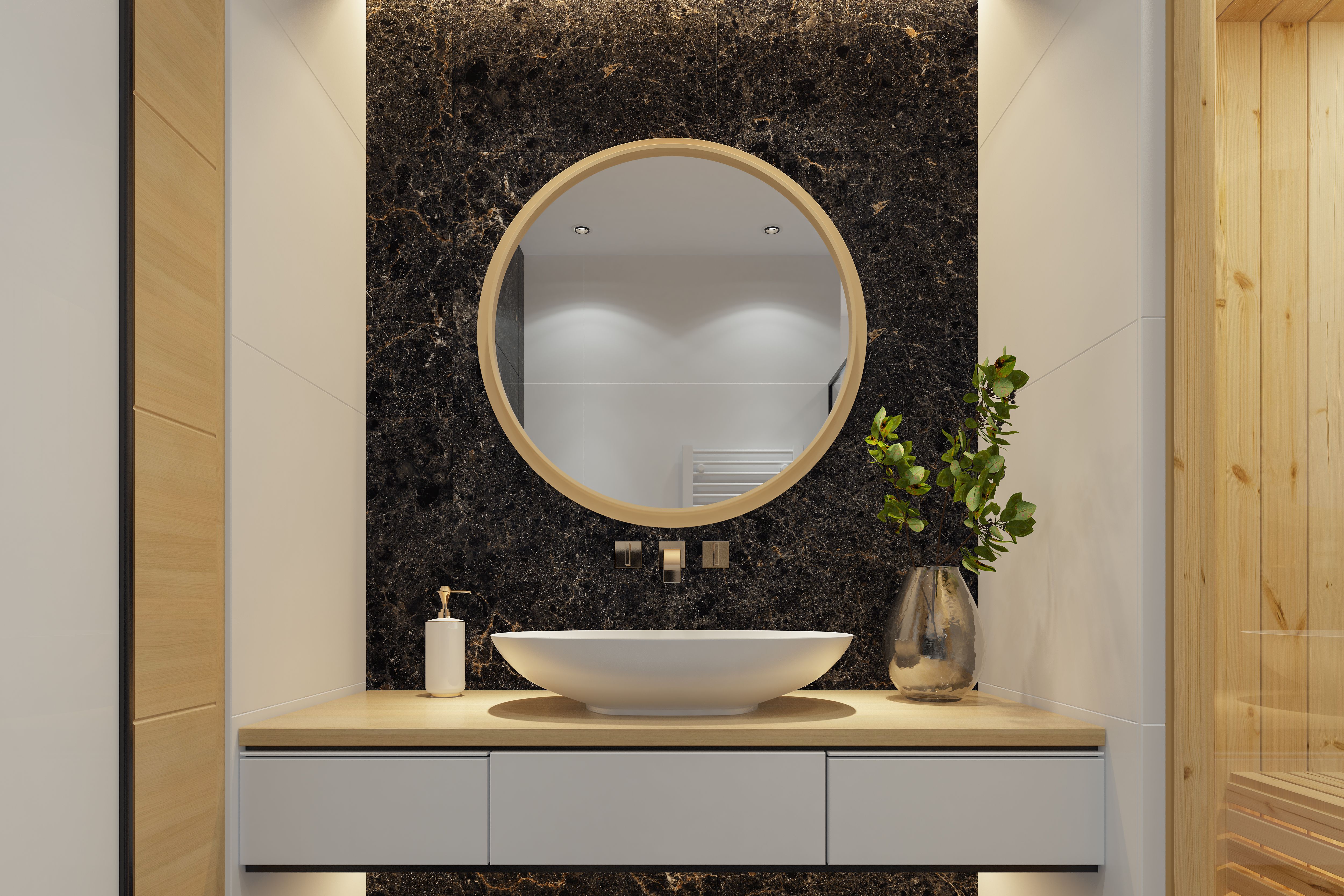 modern mirror design