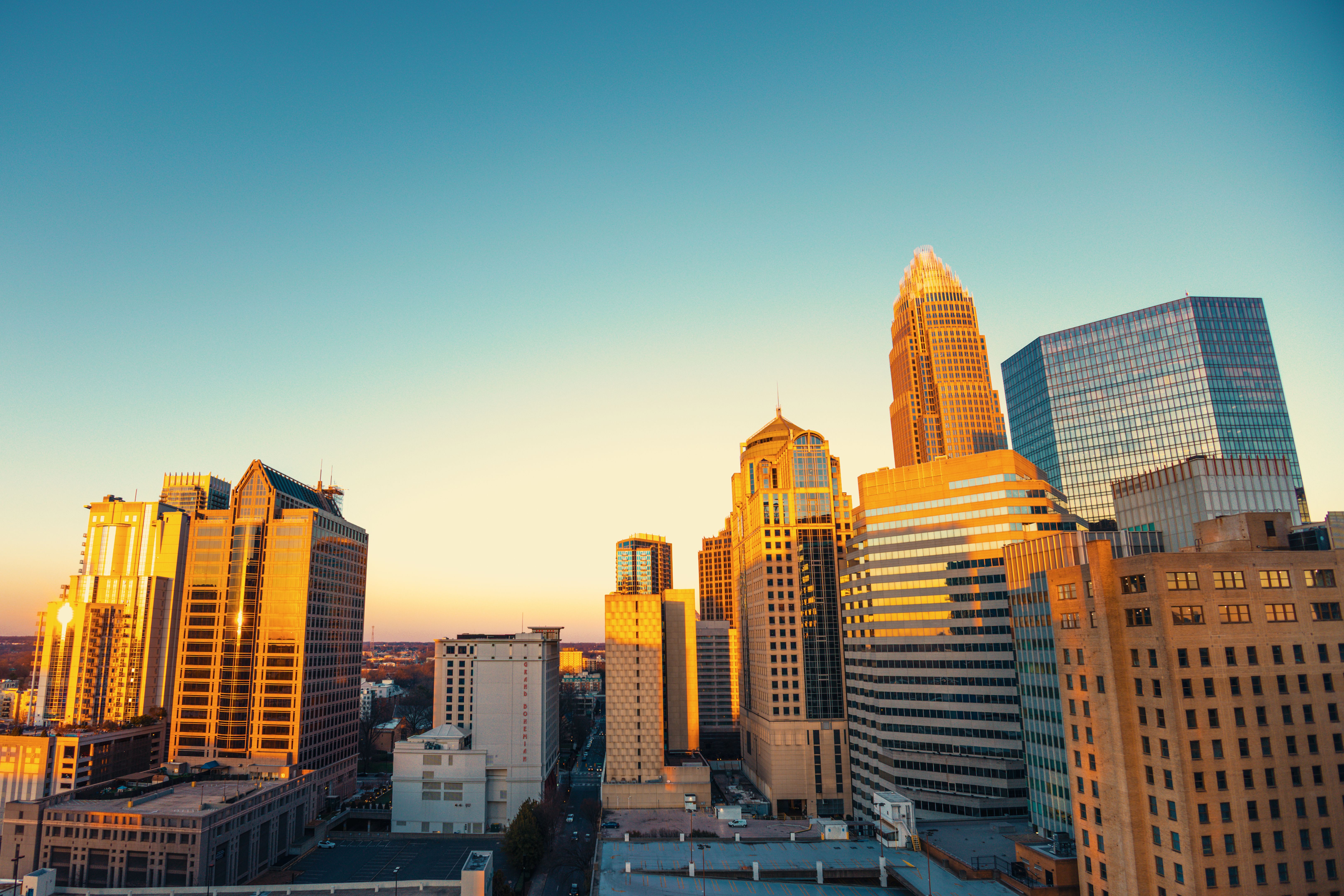 Charlotte North Carolina Skyline