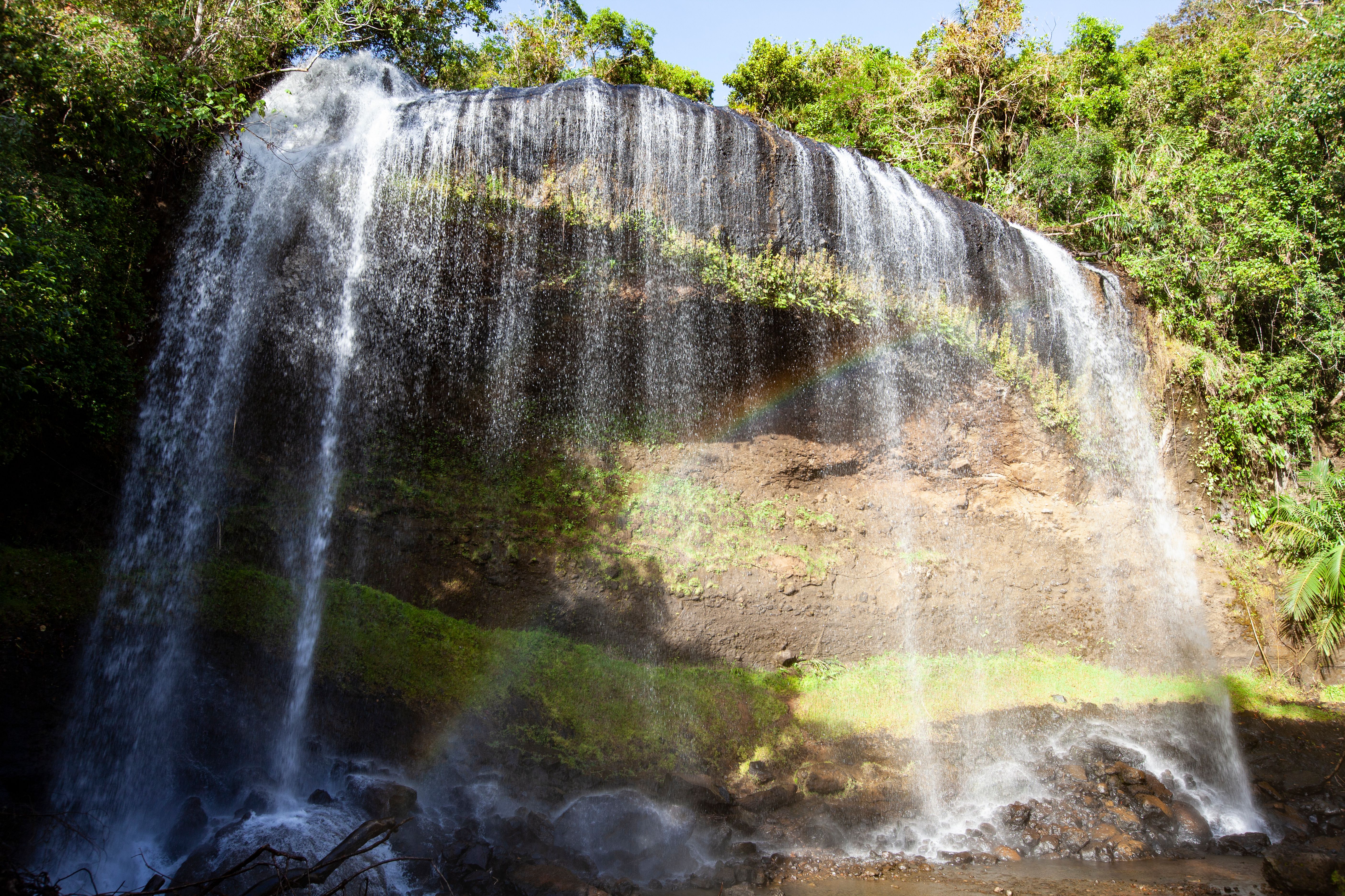 Ngardmau Waterfalls in Palau