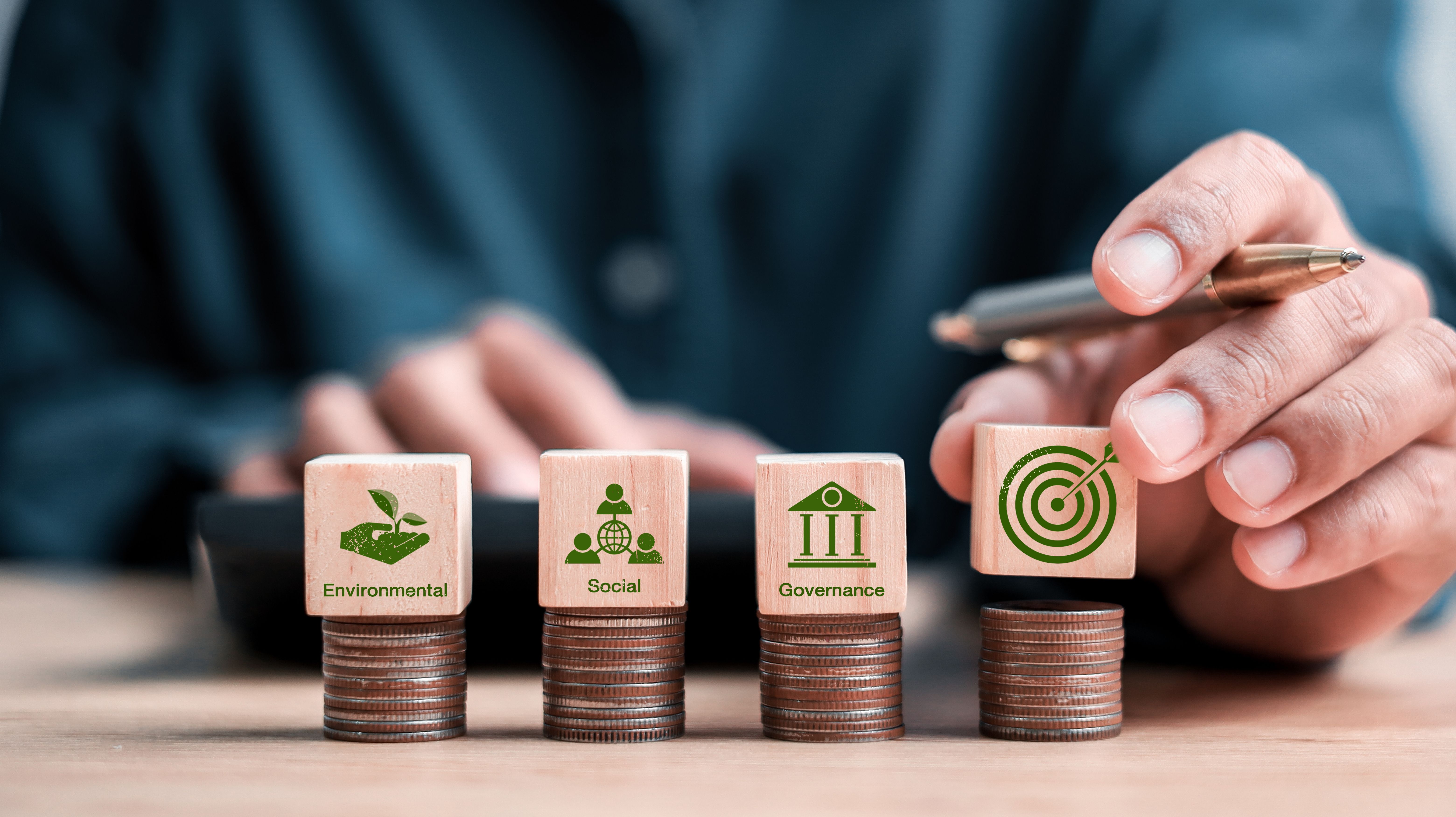 ESG environment social governance concept.Business cooperation for a sustainable environment.World sustainable environment concept. Web and Social Header Banners for ESG ESG environment social governance concept.Business cooperation for a sustainable environment.World sustainable environment concept. Web and Social Header Banners for ESG