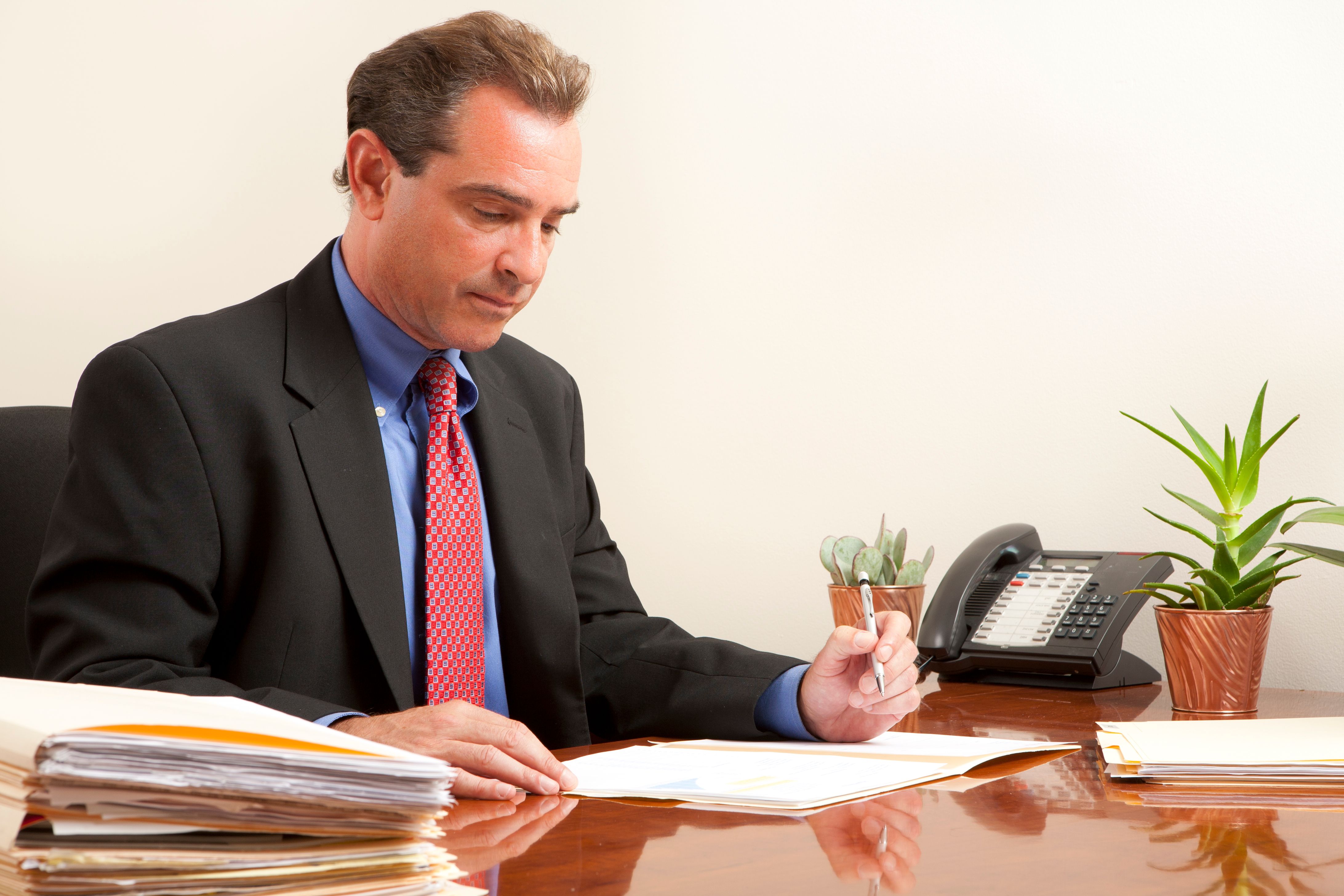 chartered accountant desk