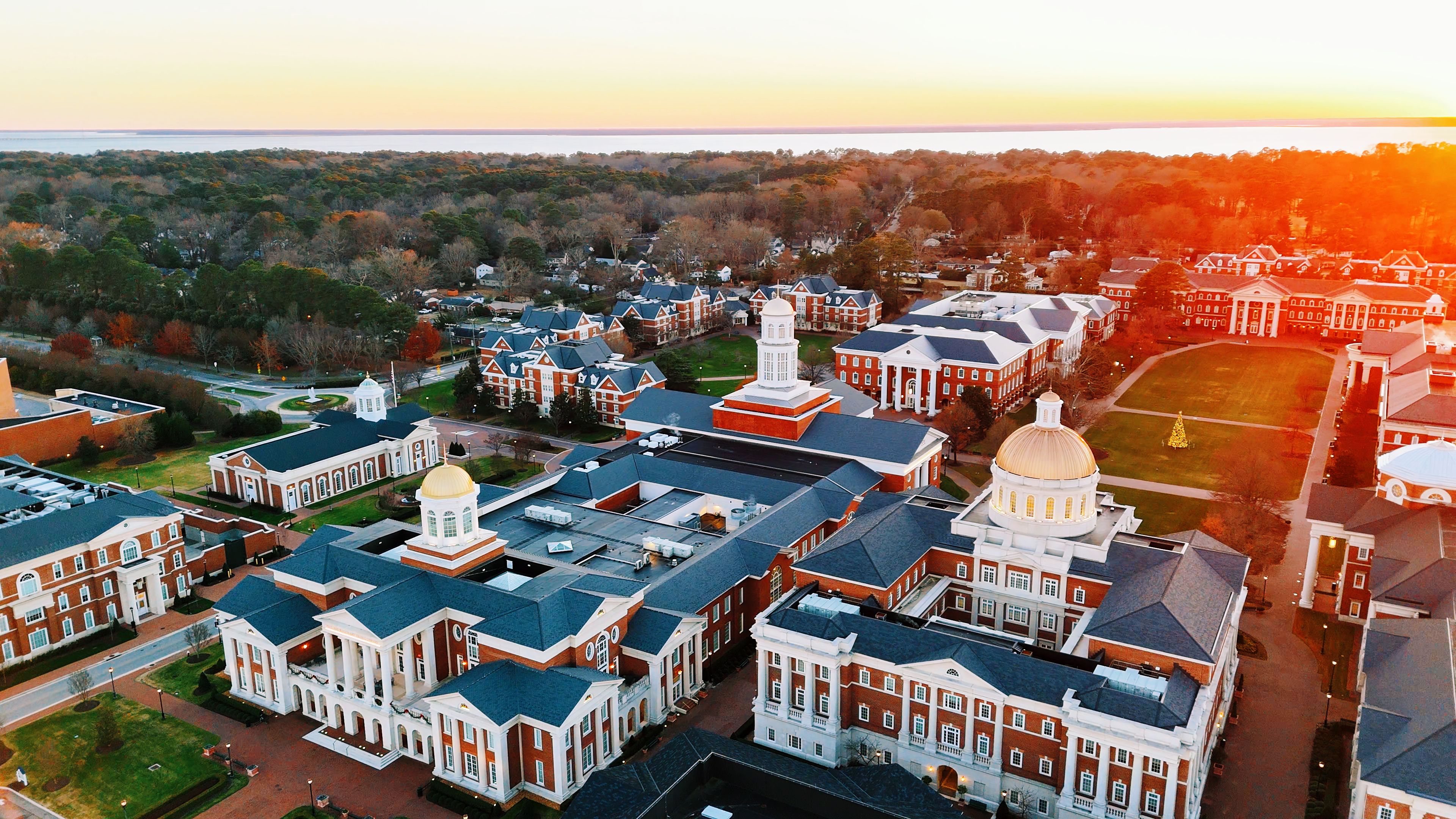 college campus tennis