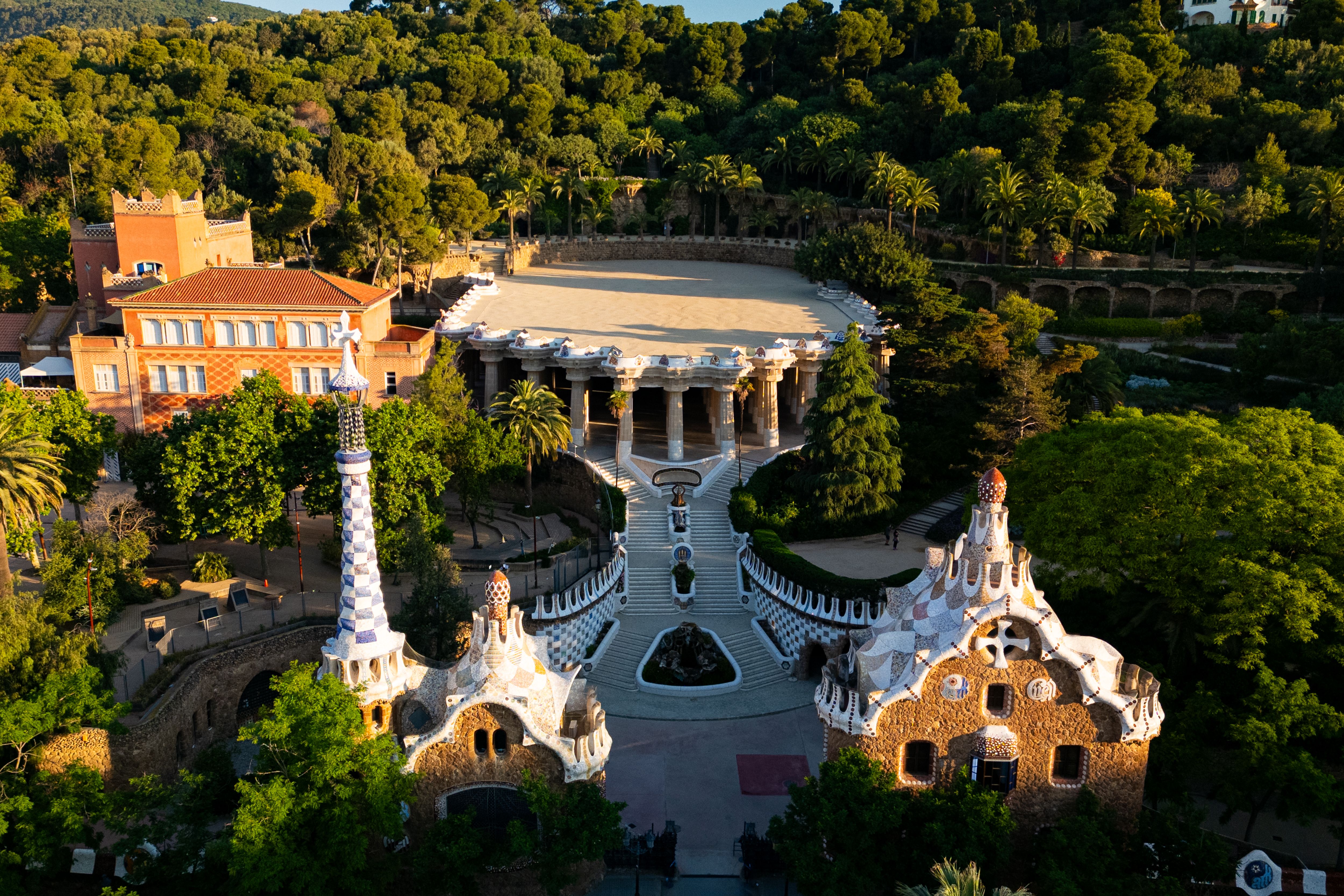 barcelona park guell