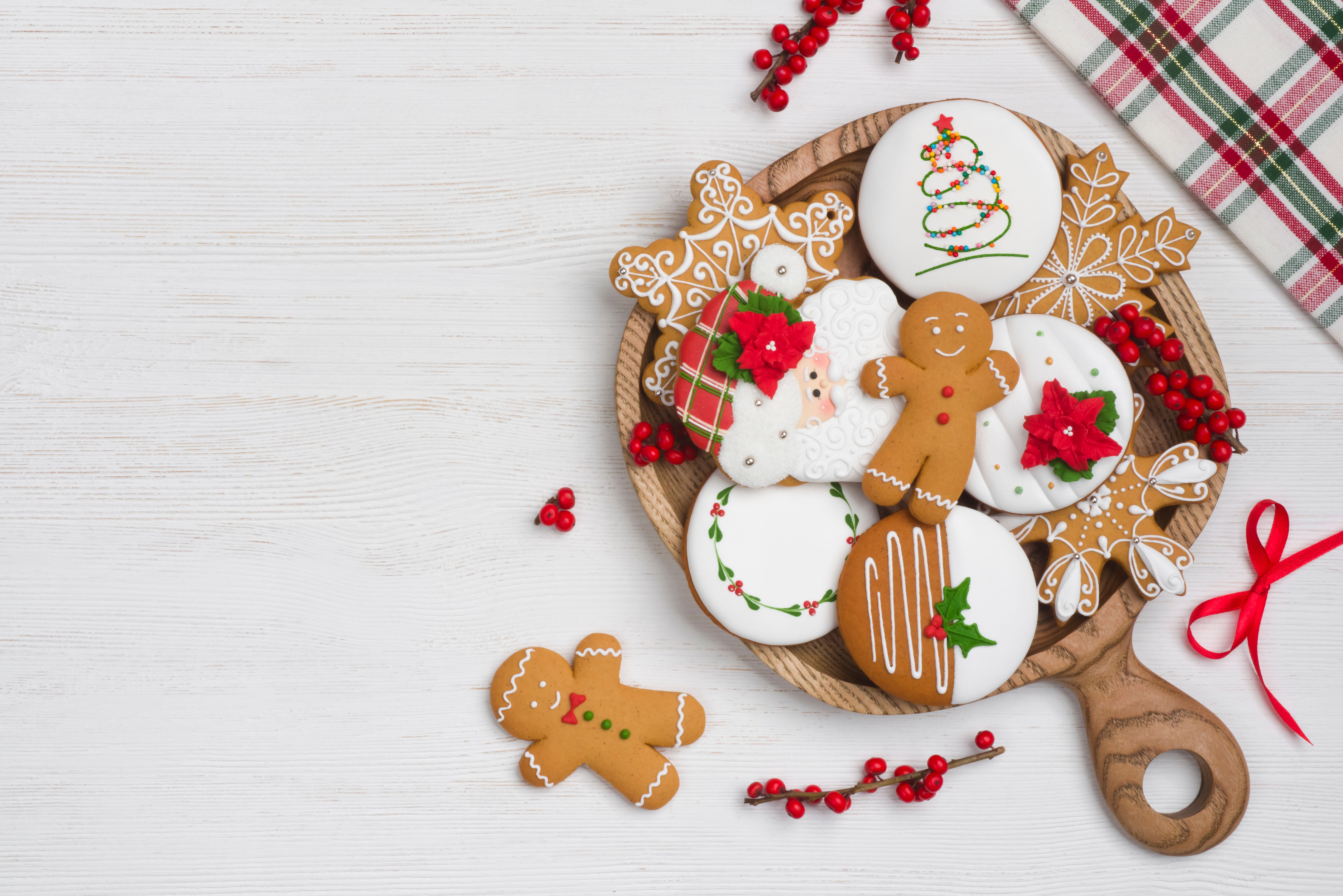 personalized holiday cookies