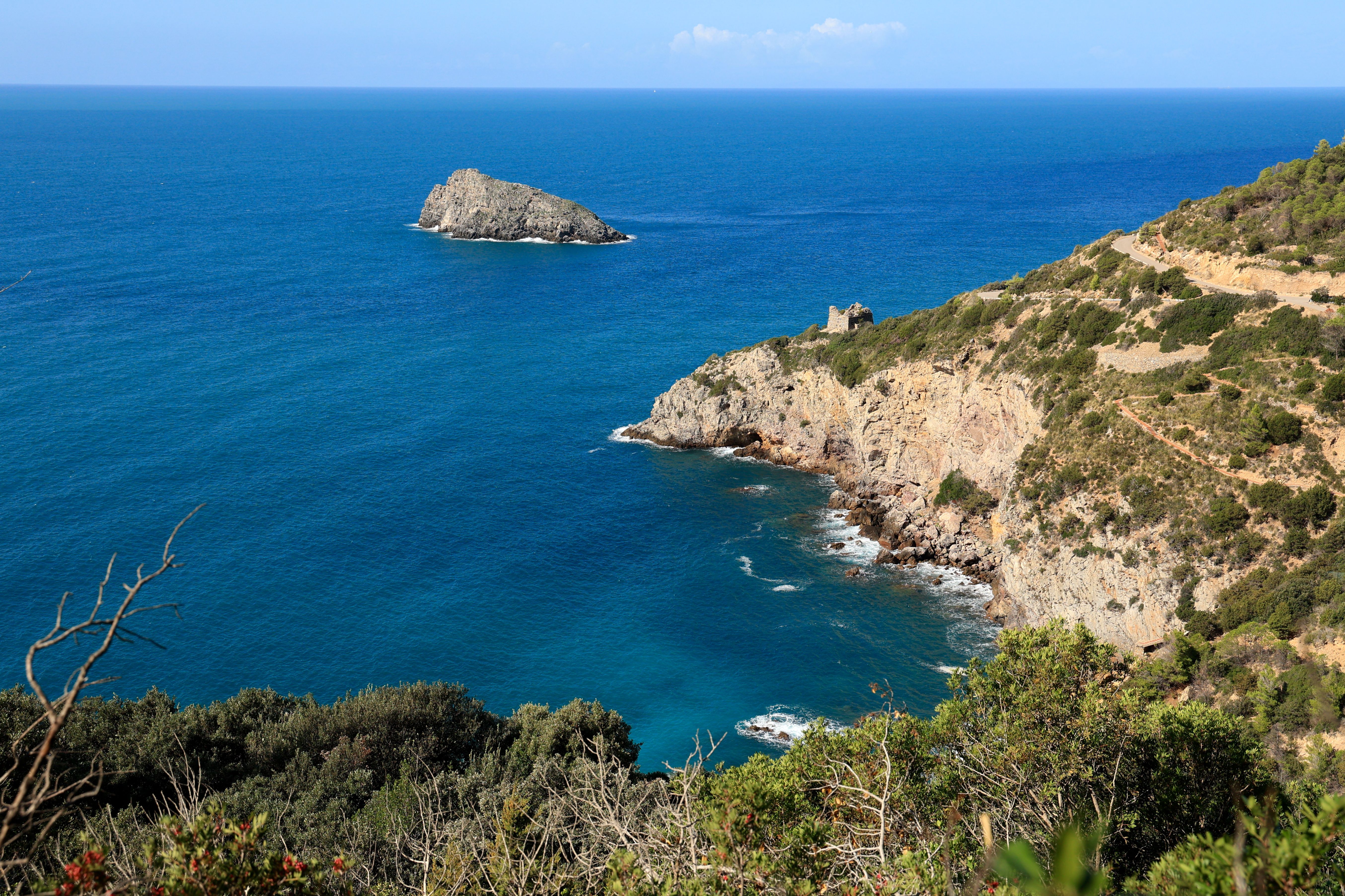 monte argentario panorama