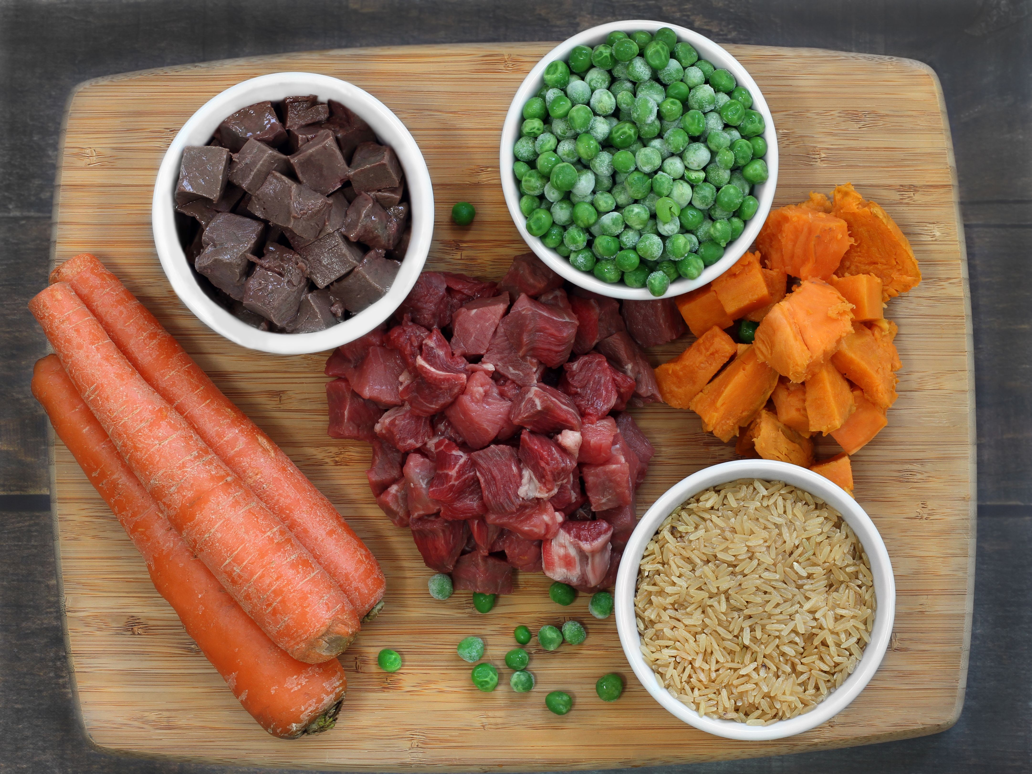 dog food preparation