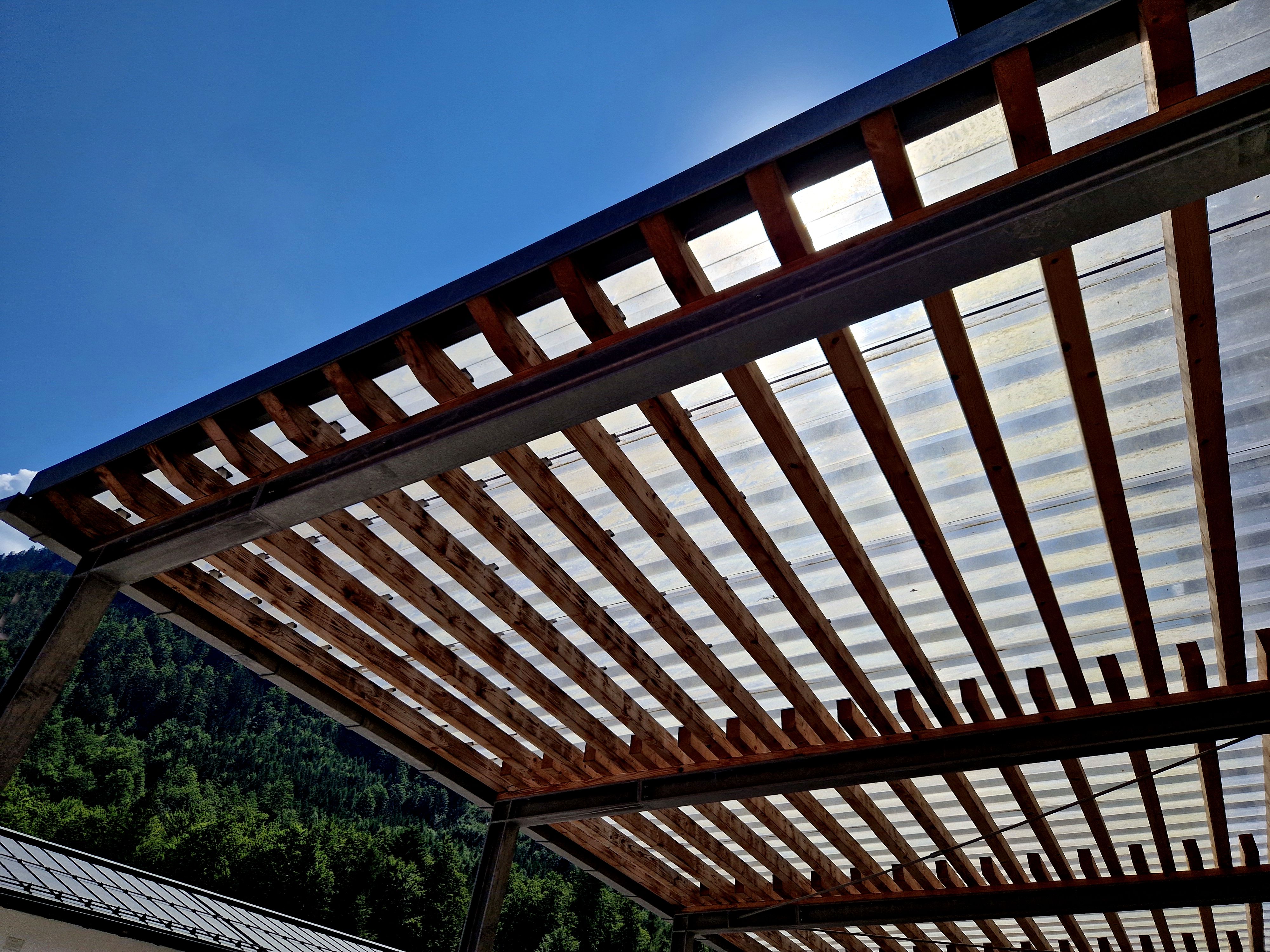polycarbonate roof