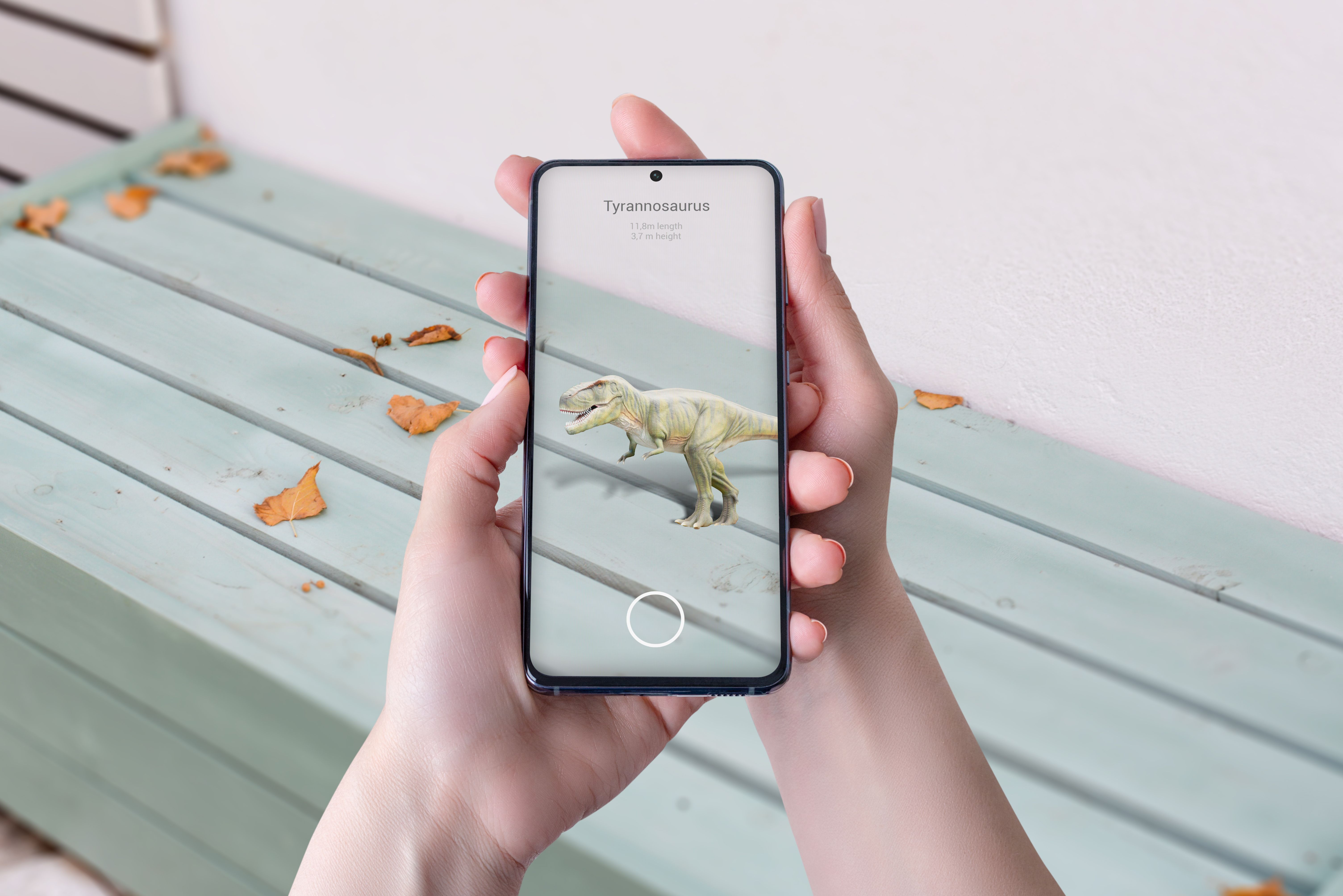 augmented reality dinosaurs