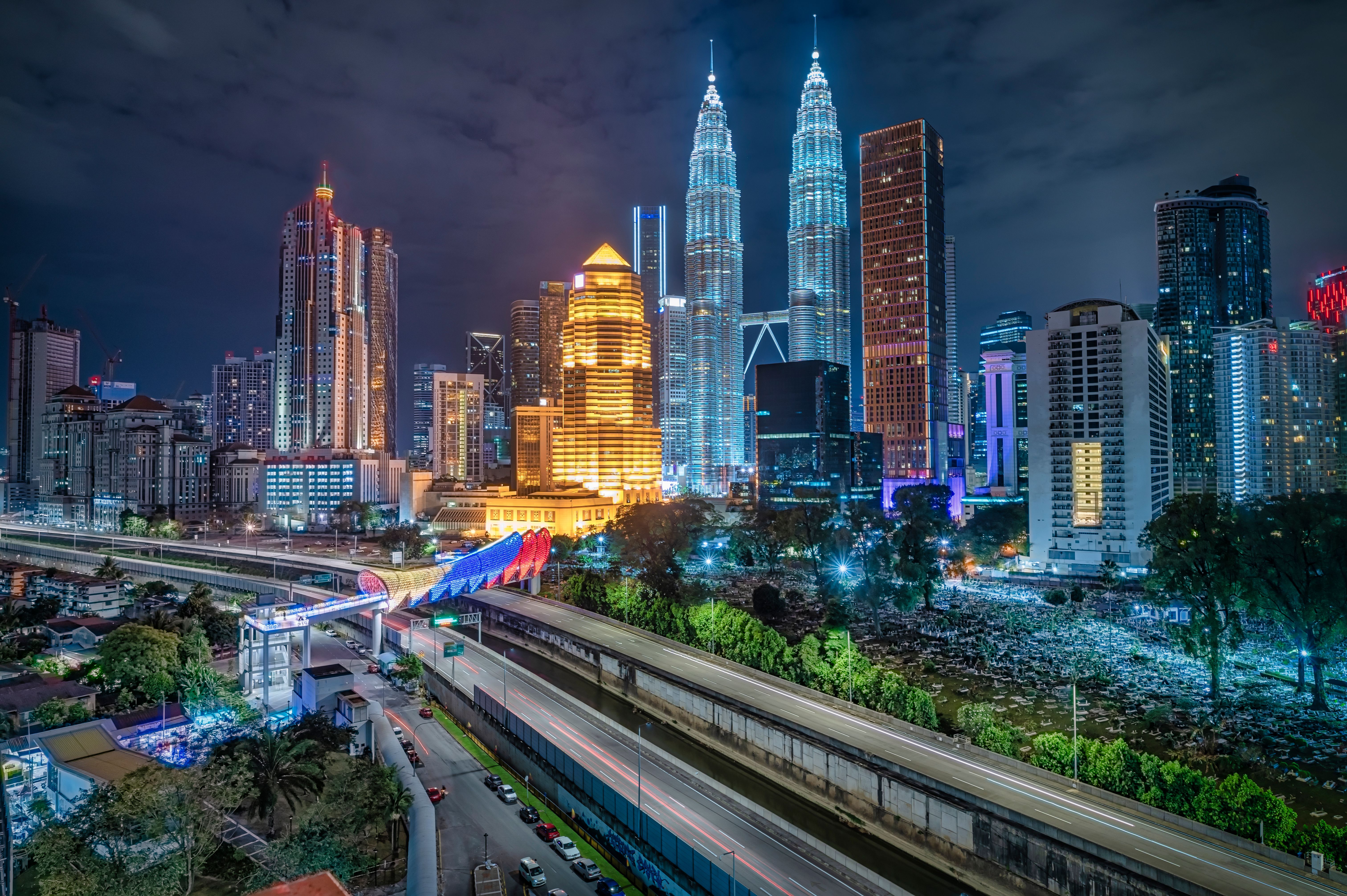 kuala lumpur skyline