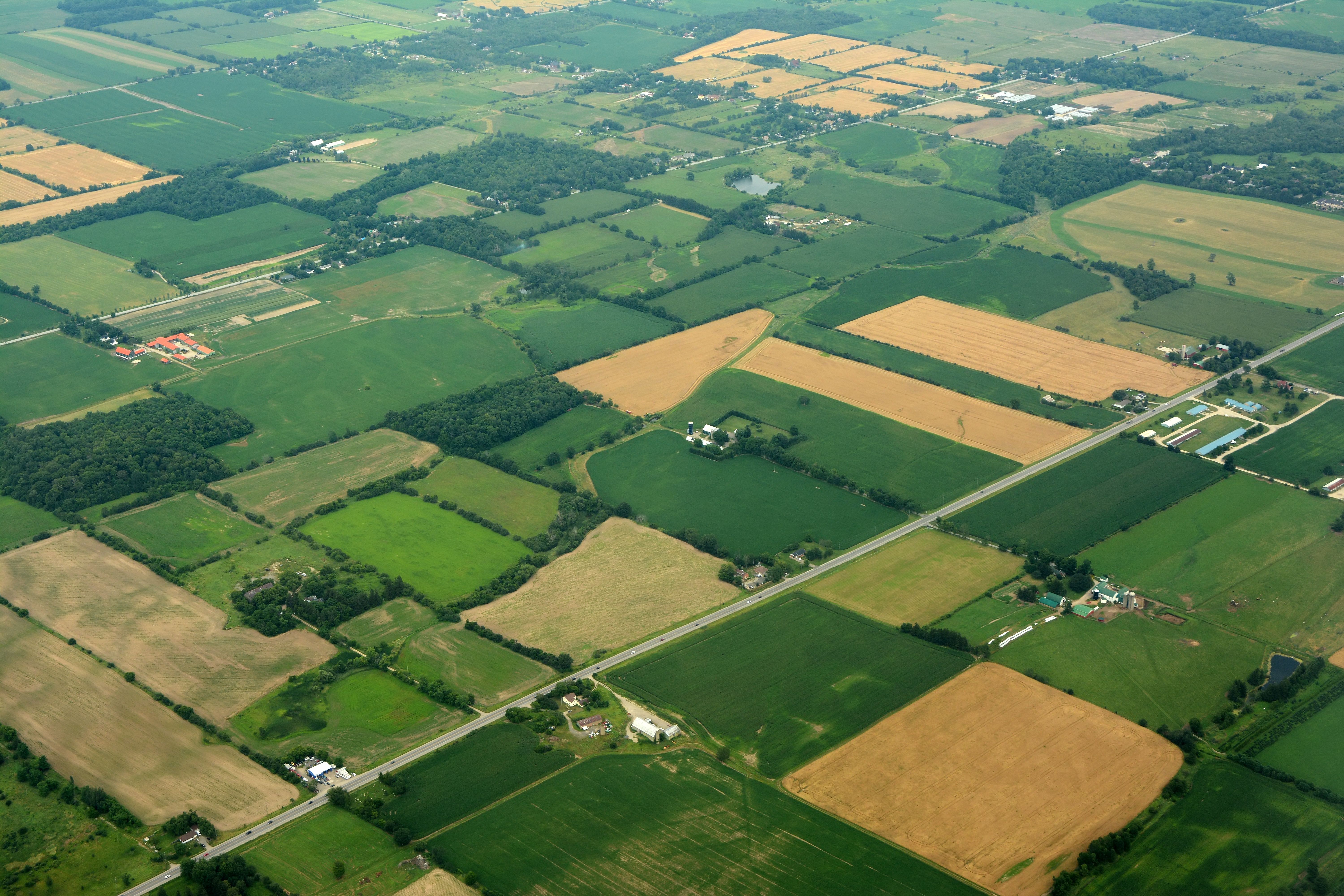 farmland aerial