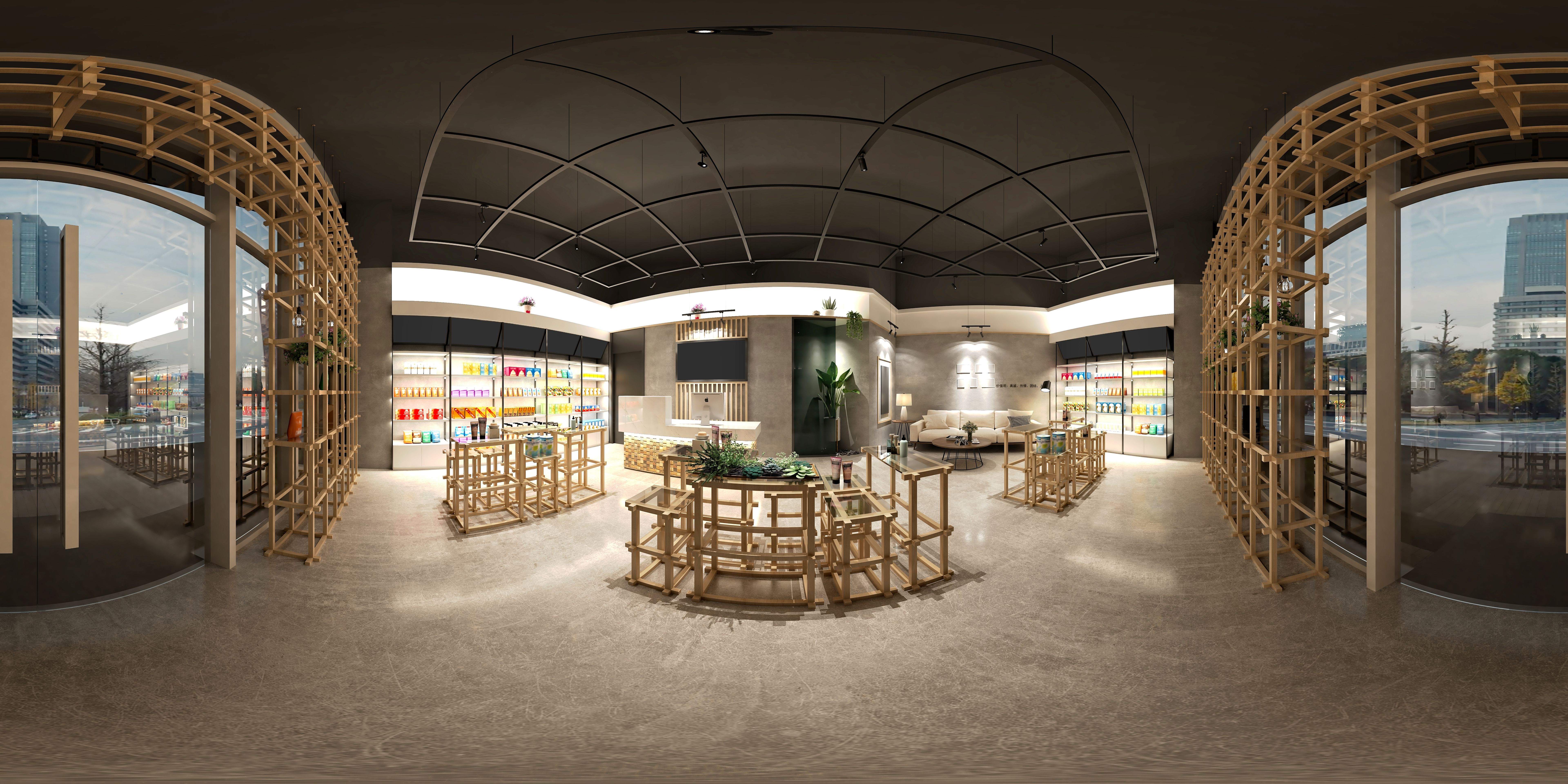 shopping mall decoration