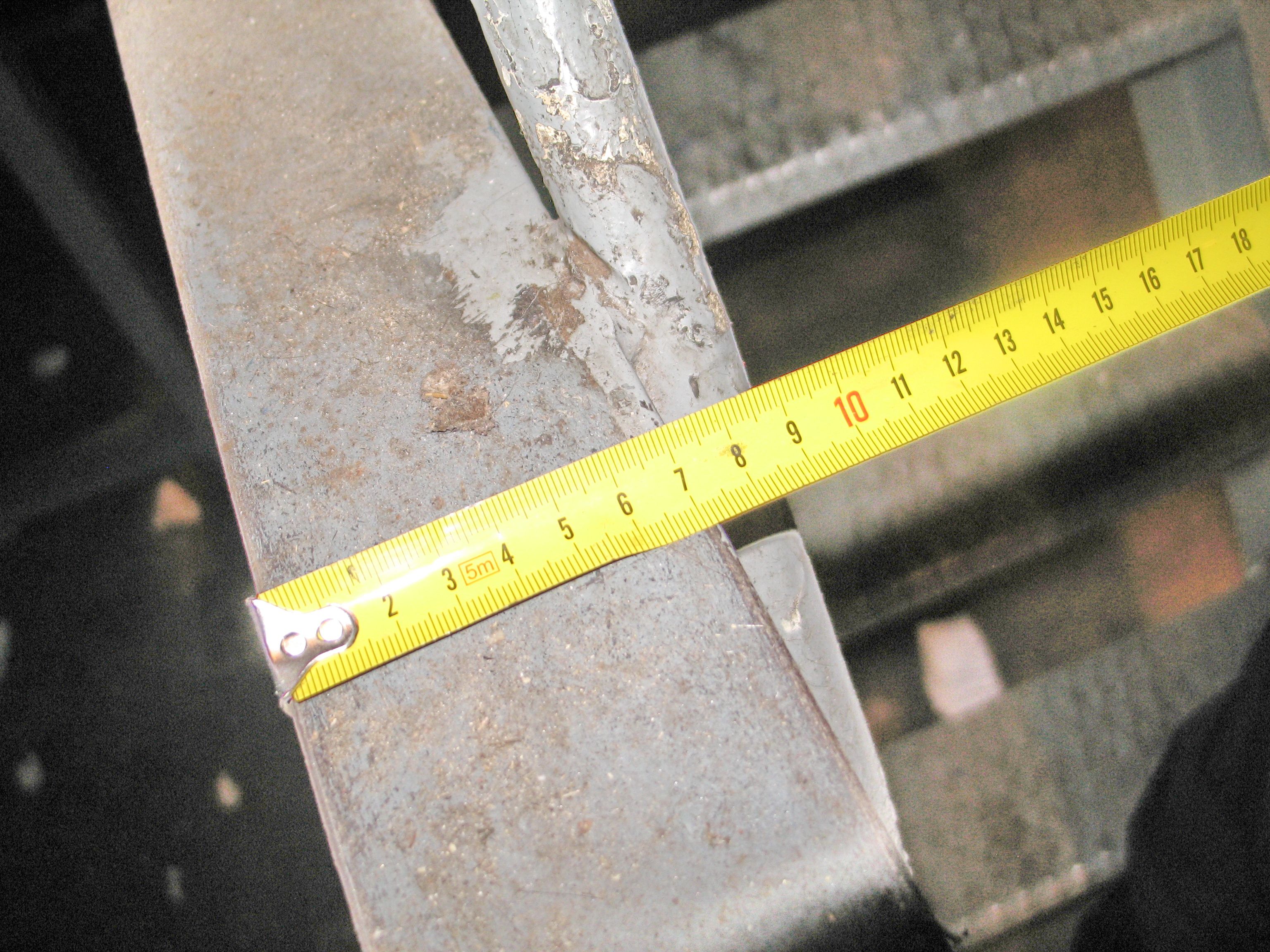 misurazione scala ferro