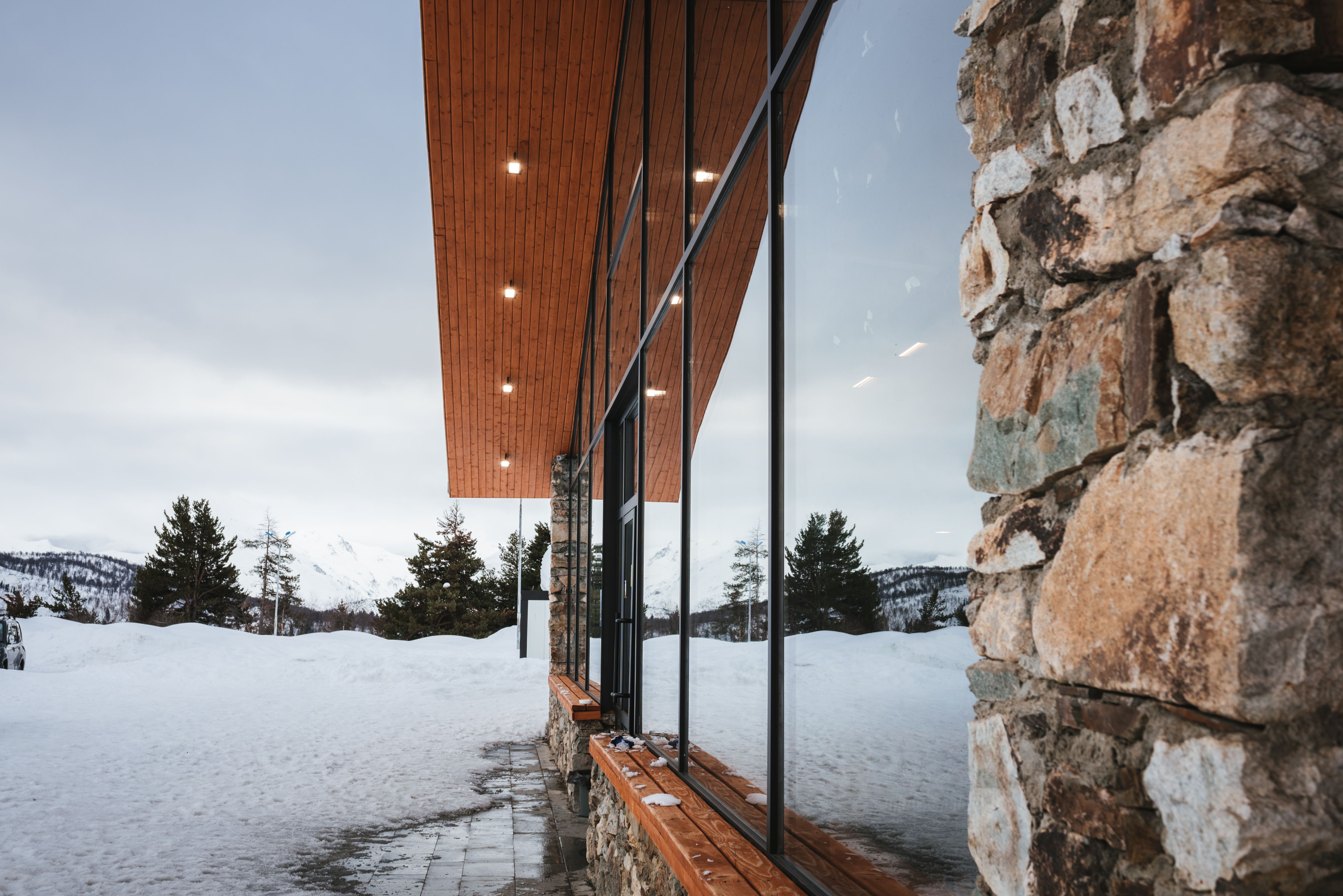 luxury ski resort