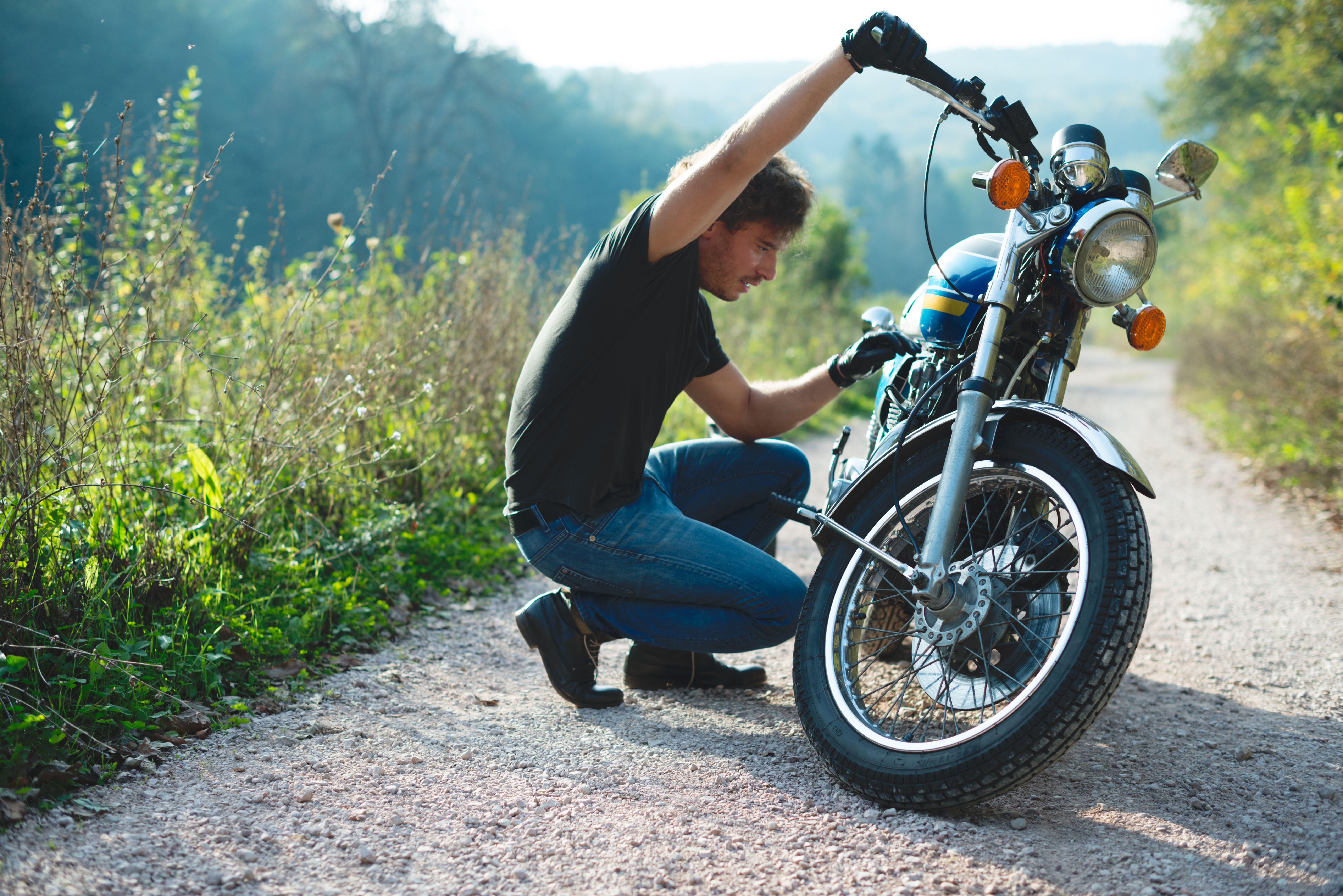 motorcycle preparation