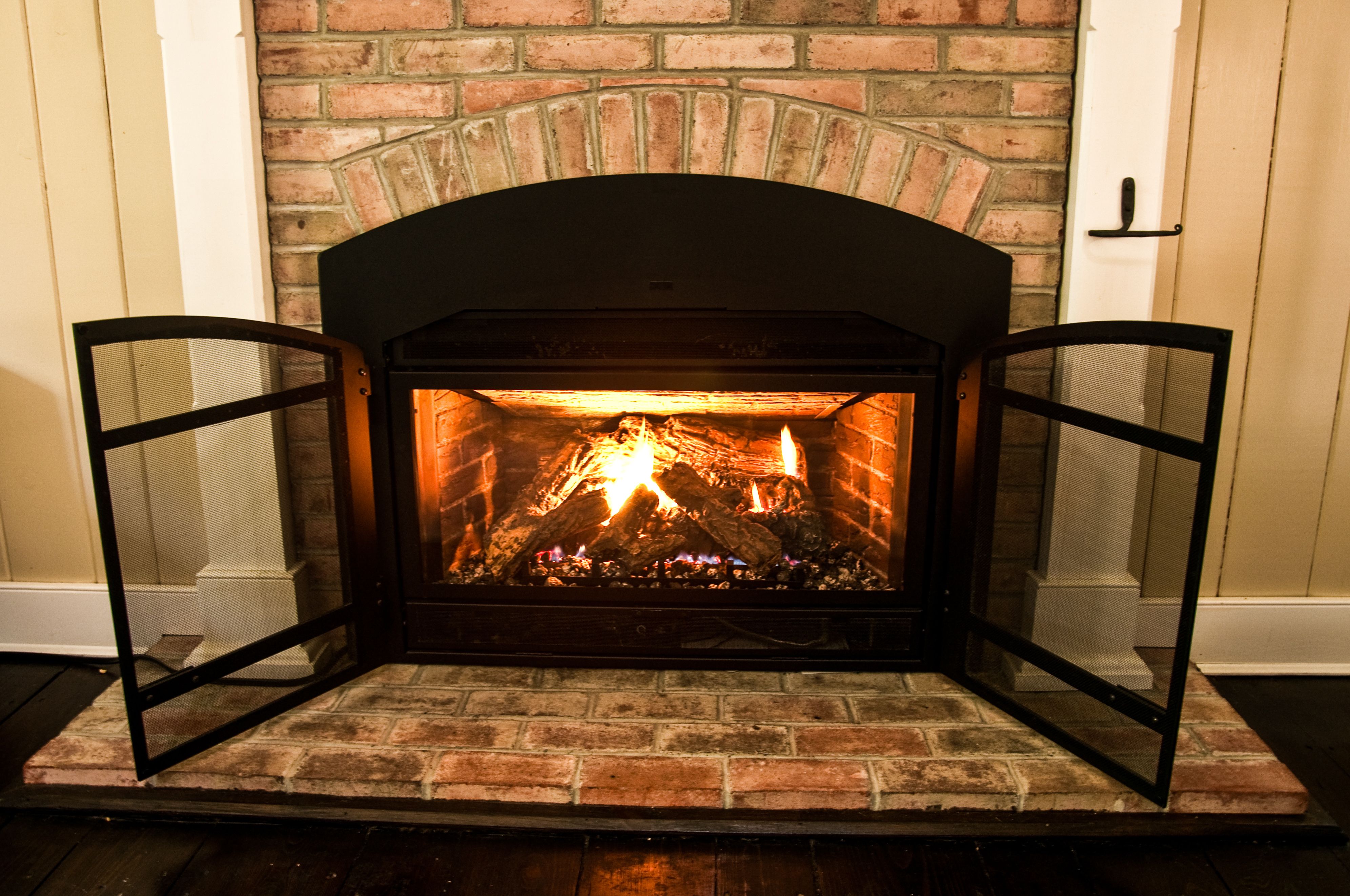 efficient gas fireplace