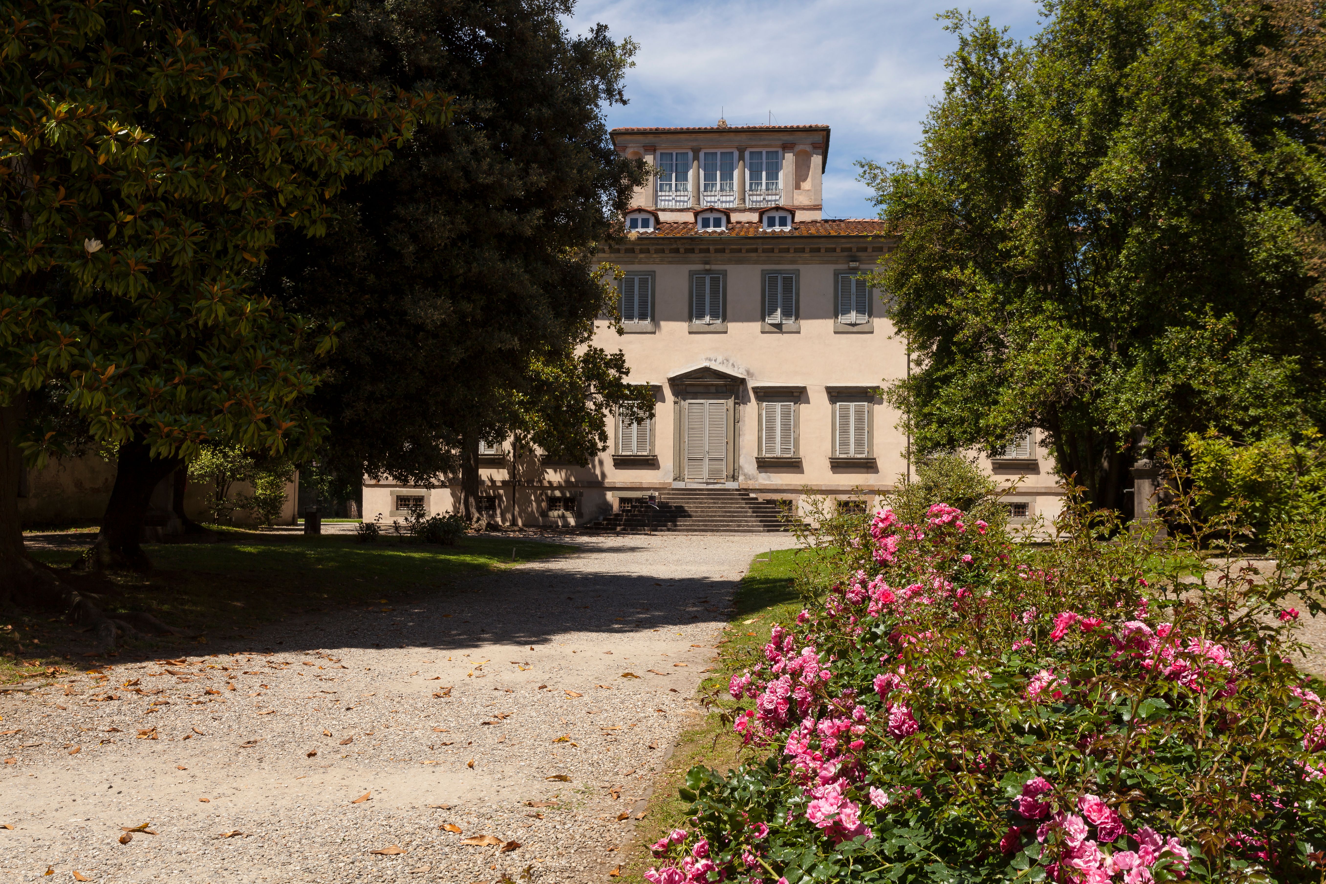 lucca villa pool