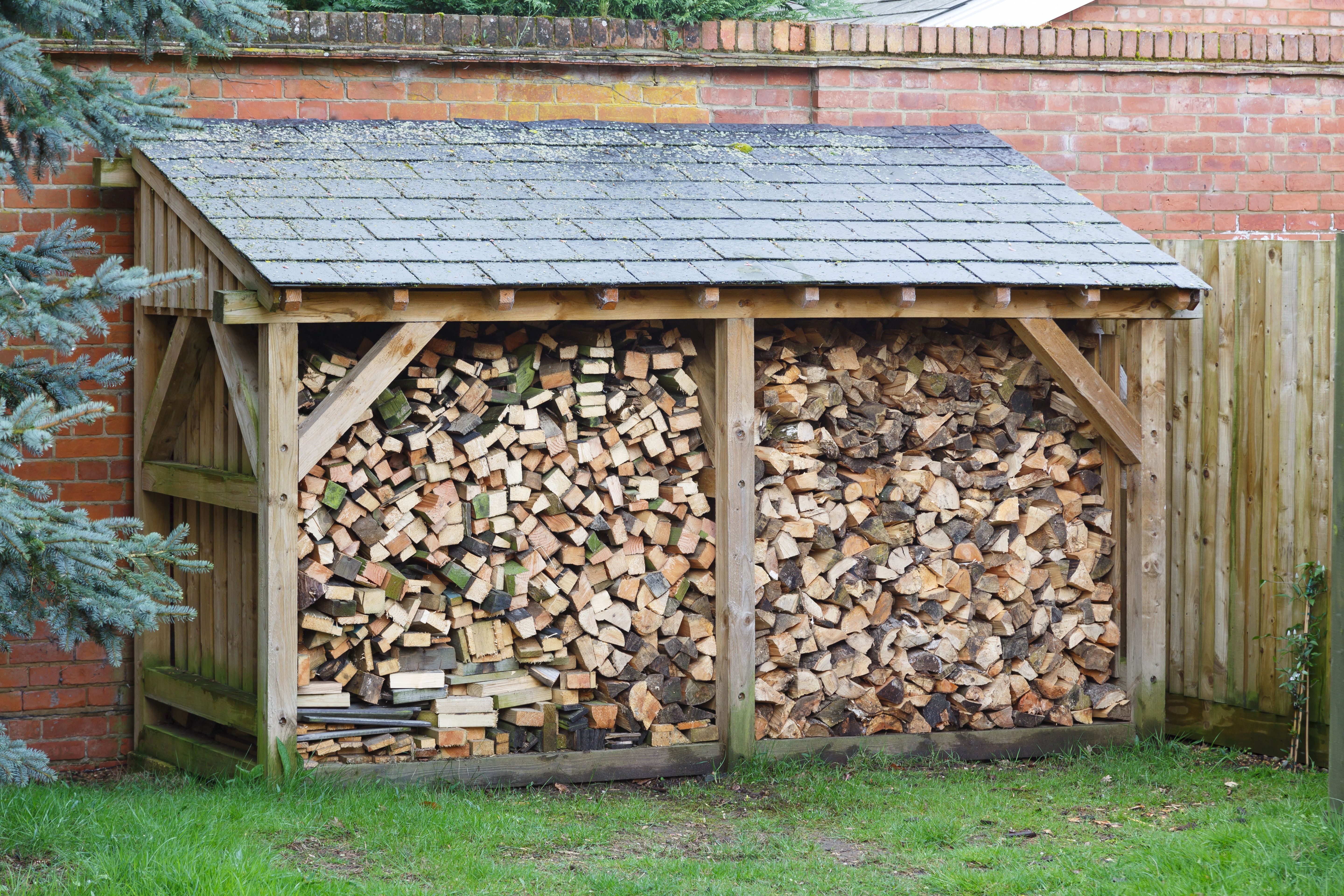 firewood storage