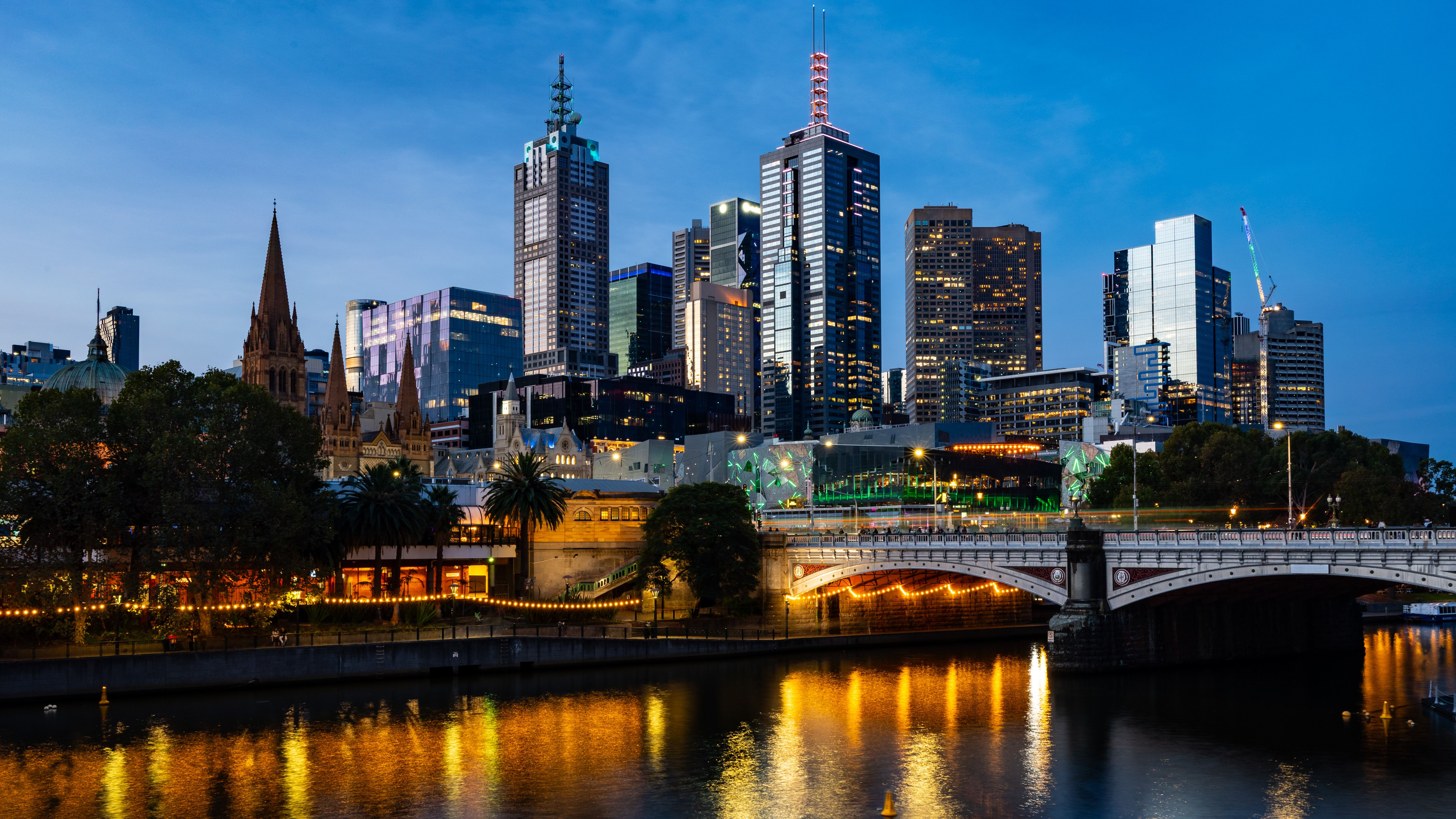 melbourne skyline
