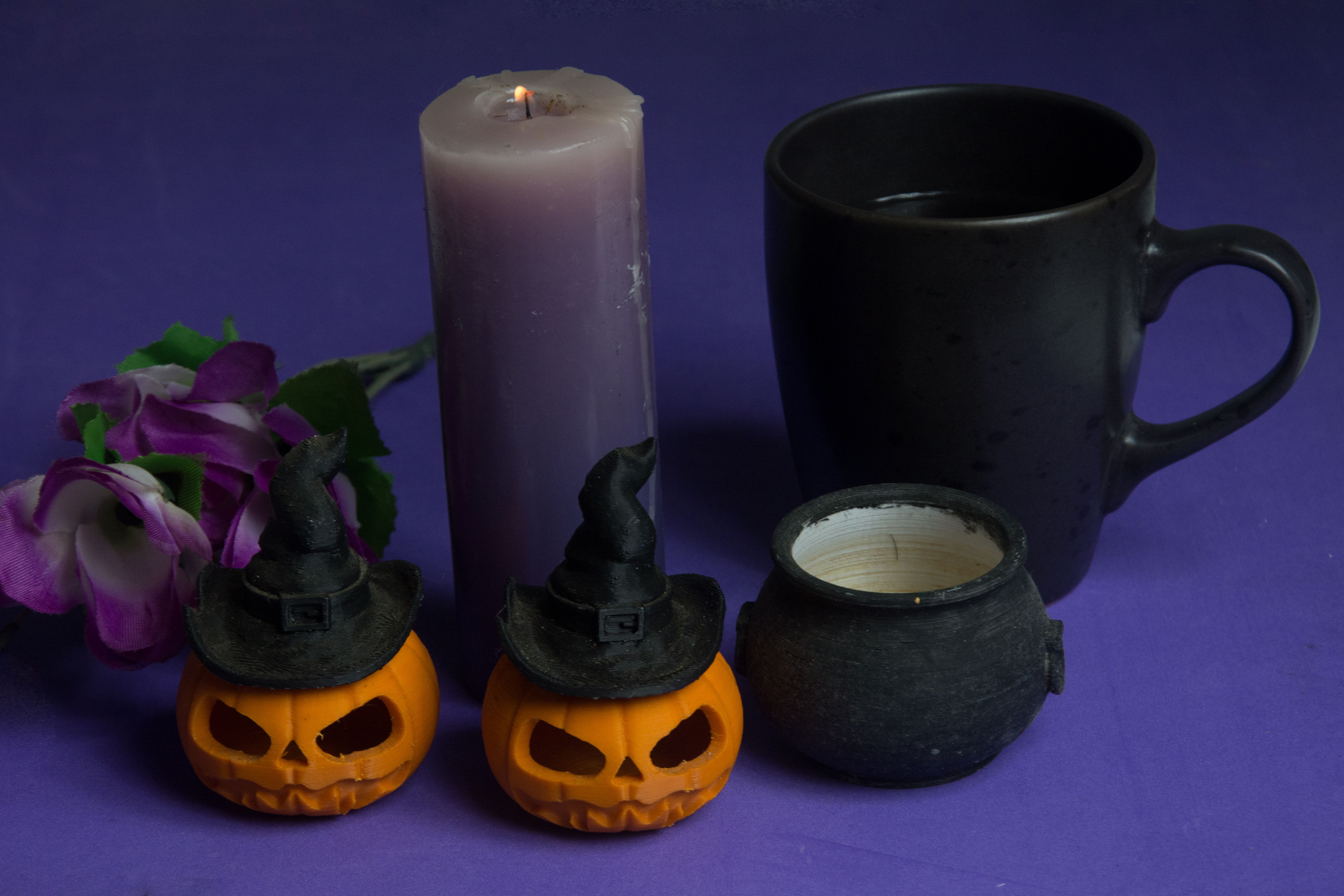 spooky candles