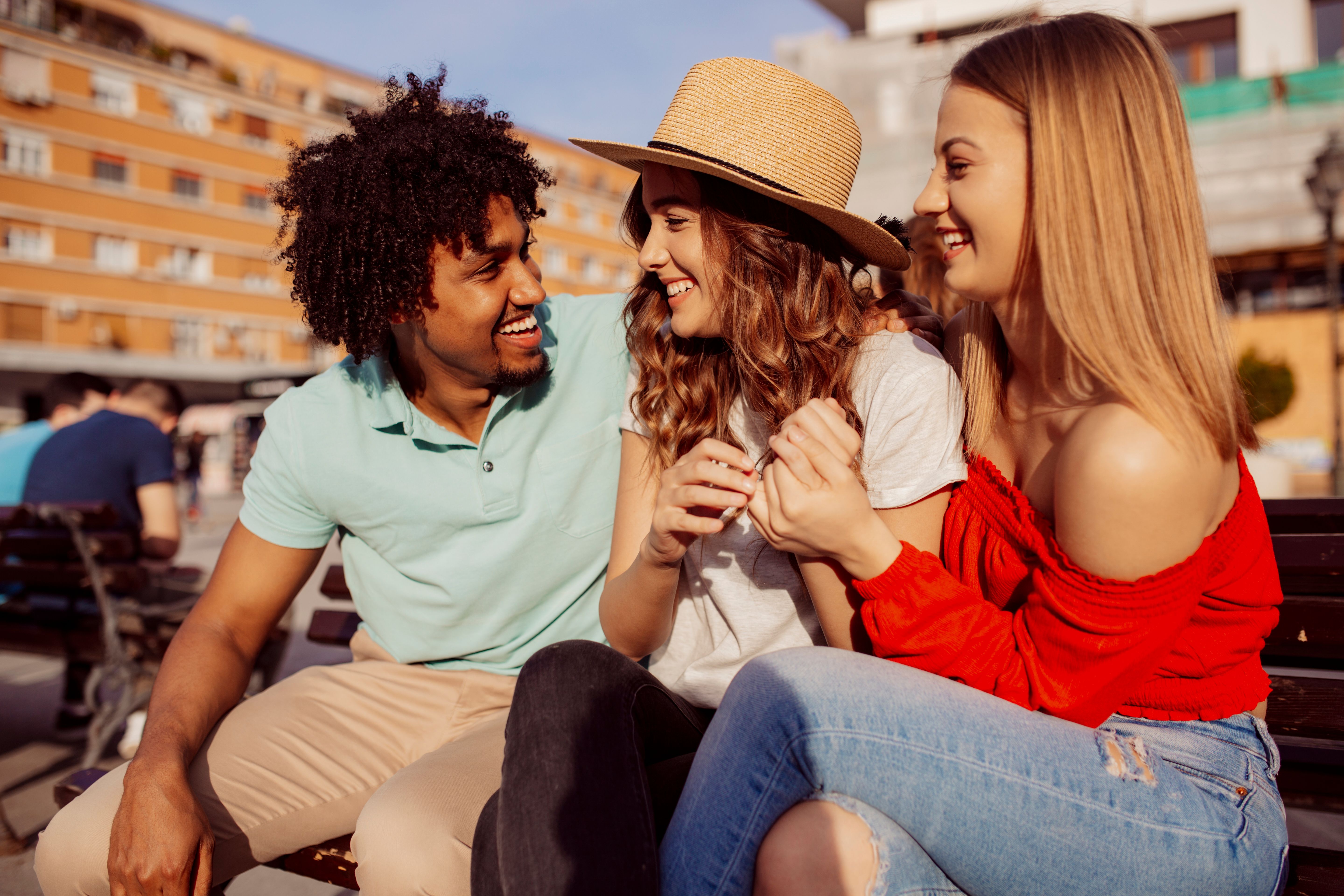 Small group of friends