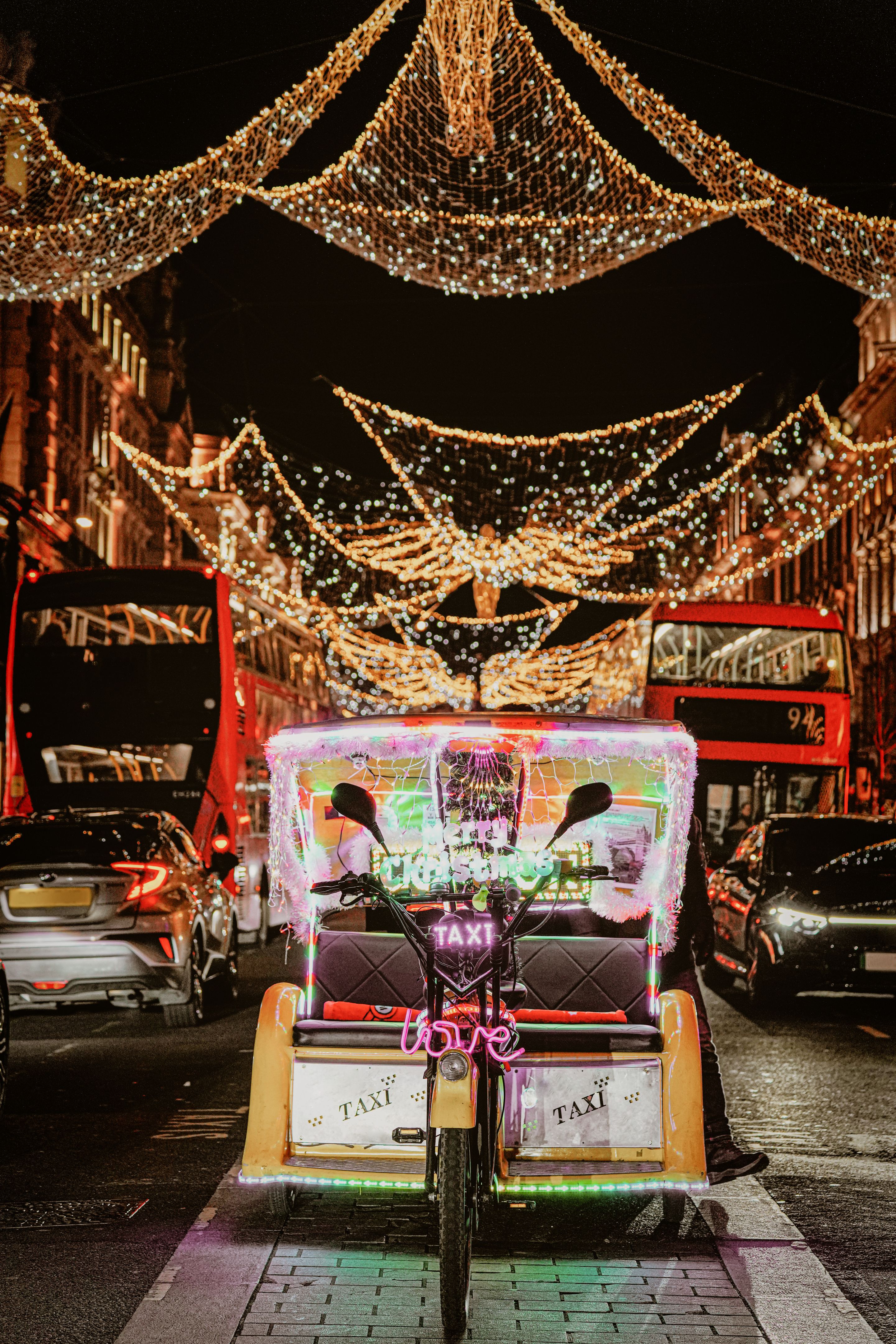 christmas lights london