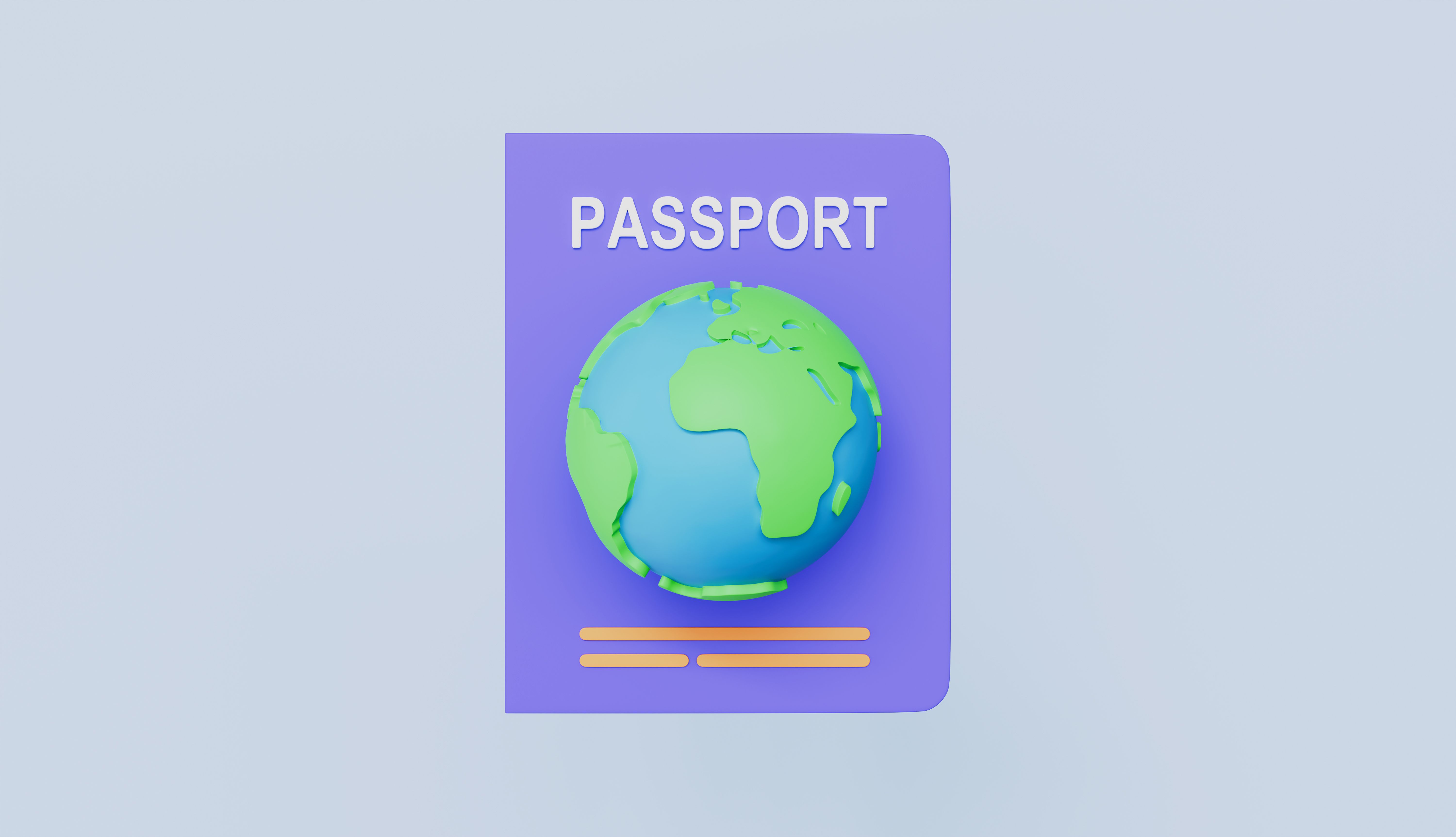 Passport ID document, Travel, Citizen identity, tourism immigration icon symbols concept