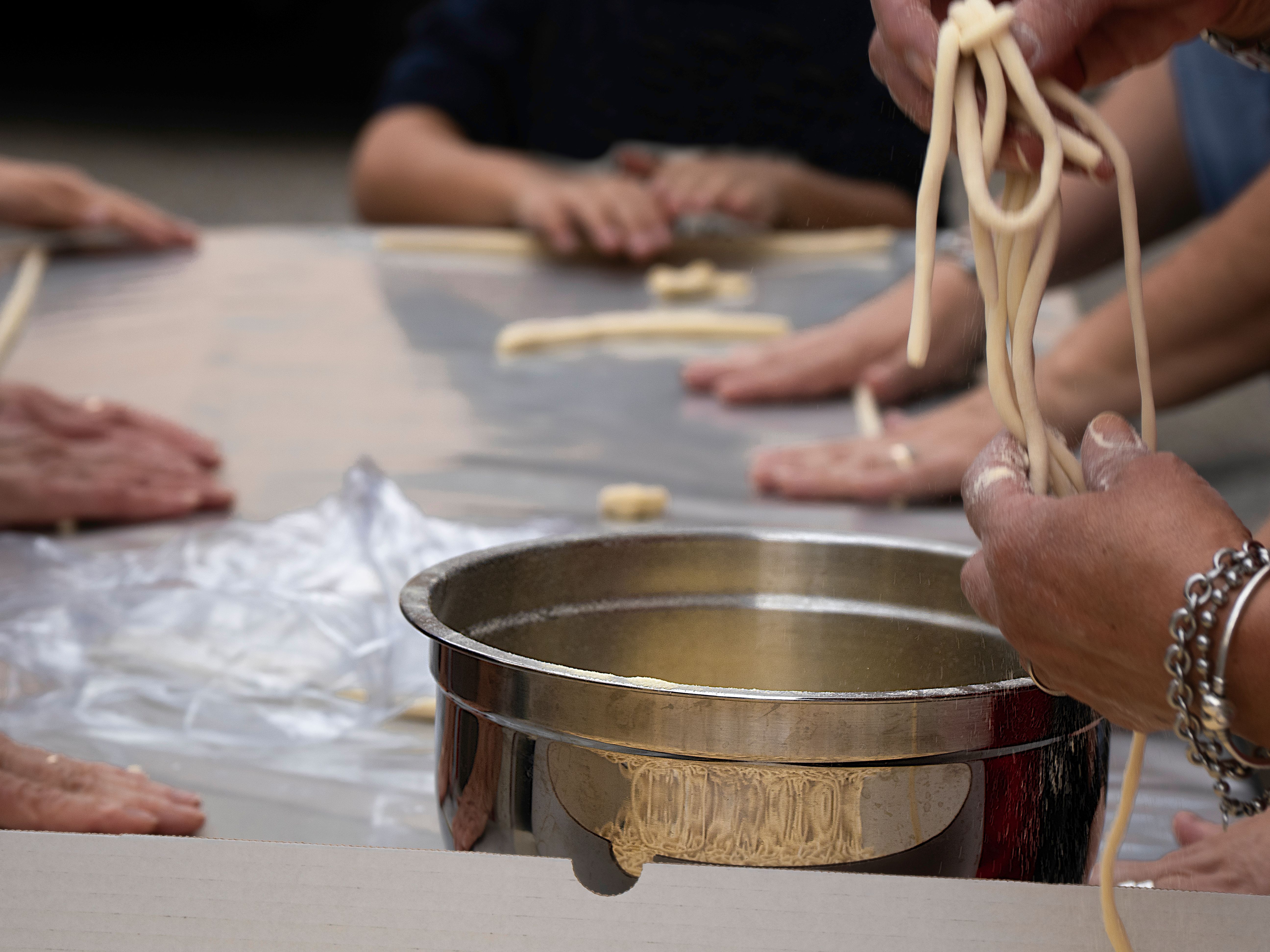 making fresh pasta