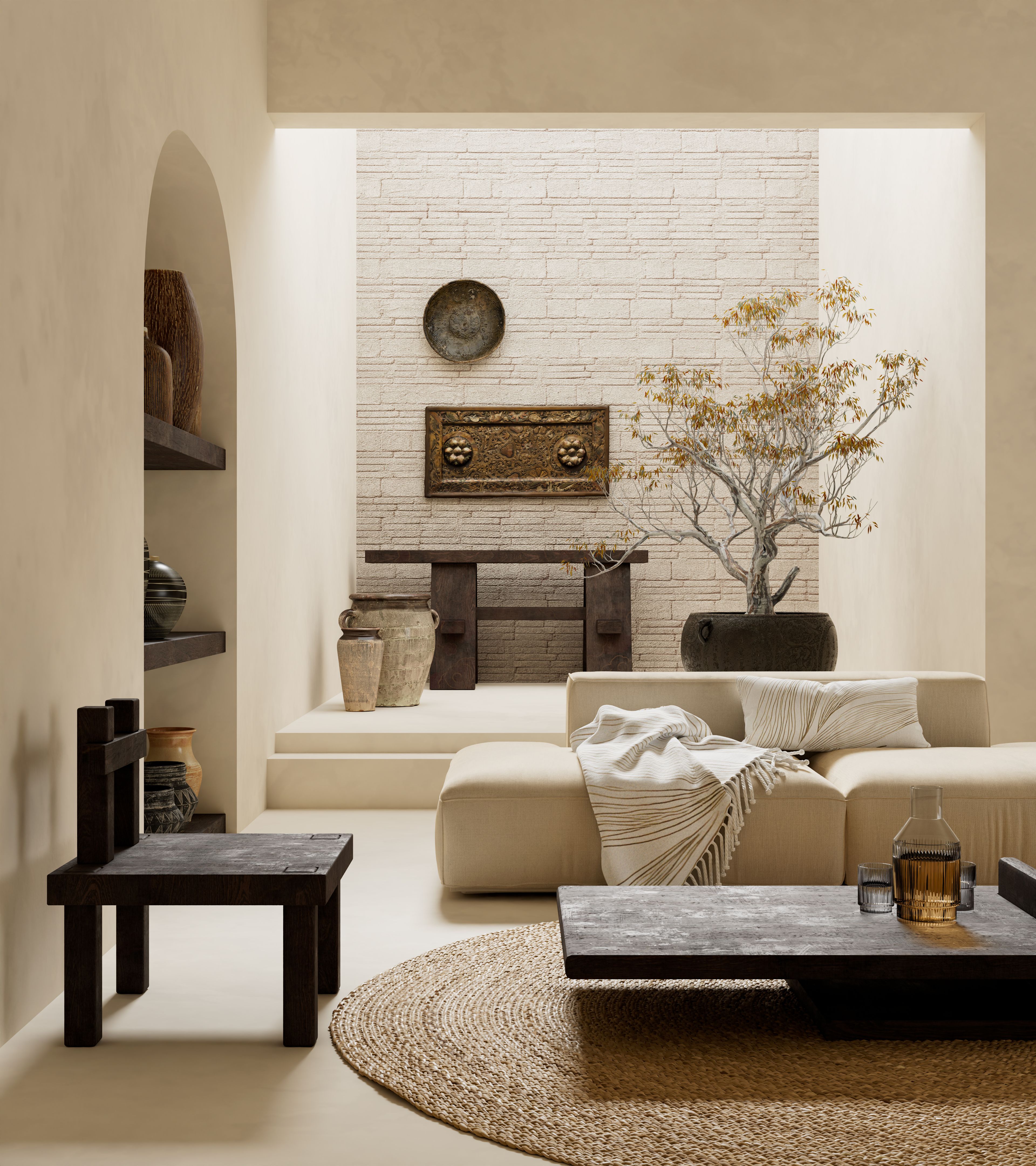 vintage modern interior