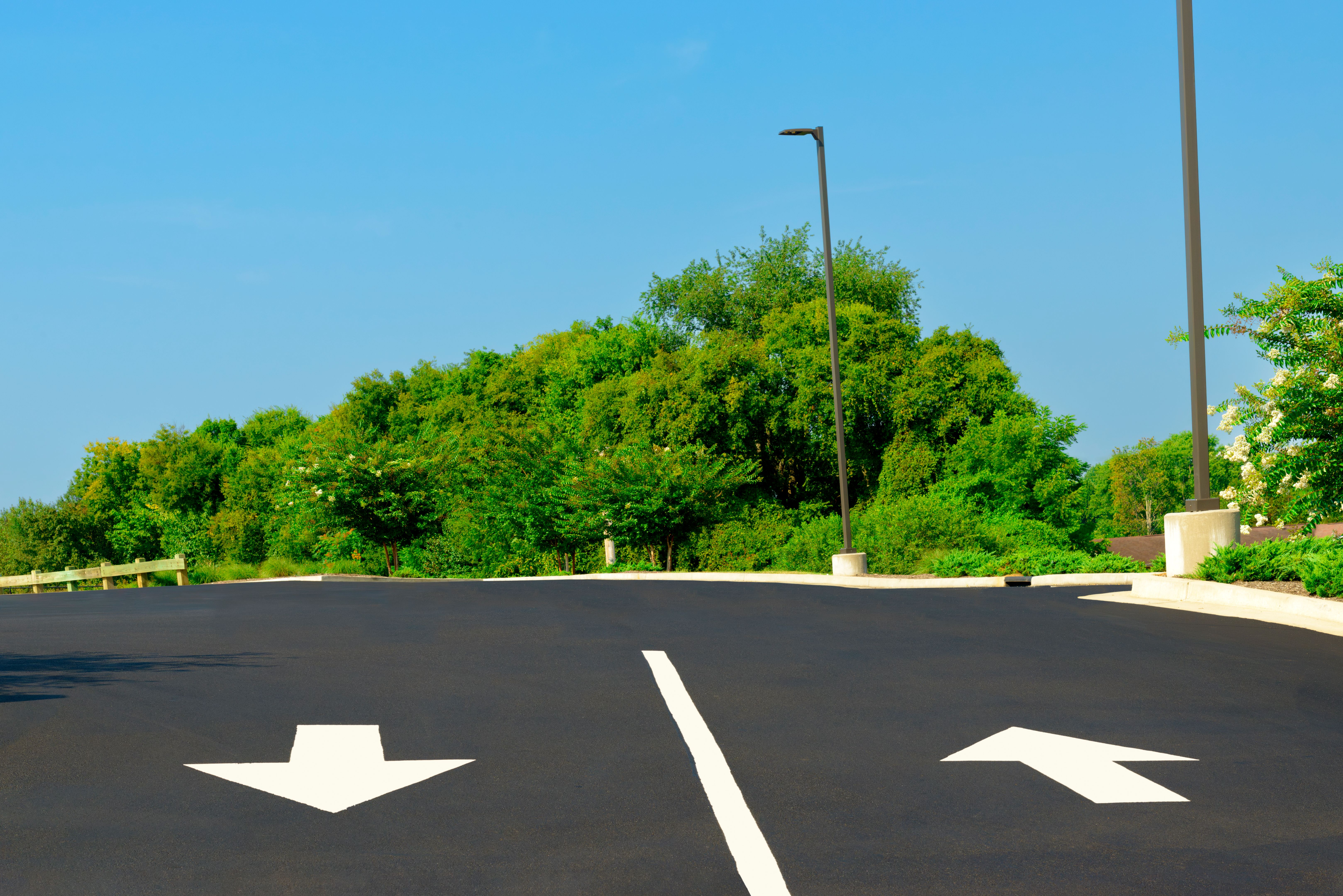 parking lot painting