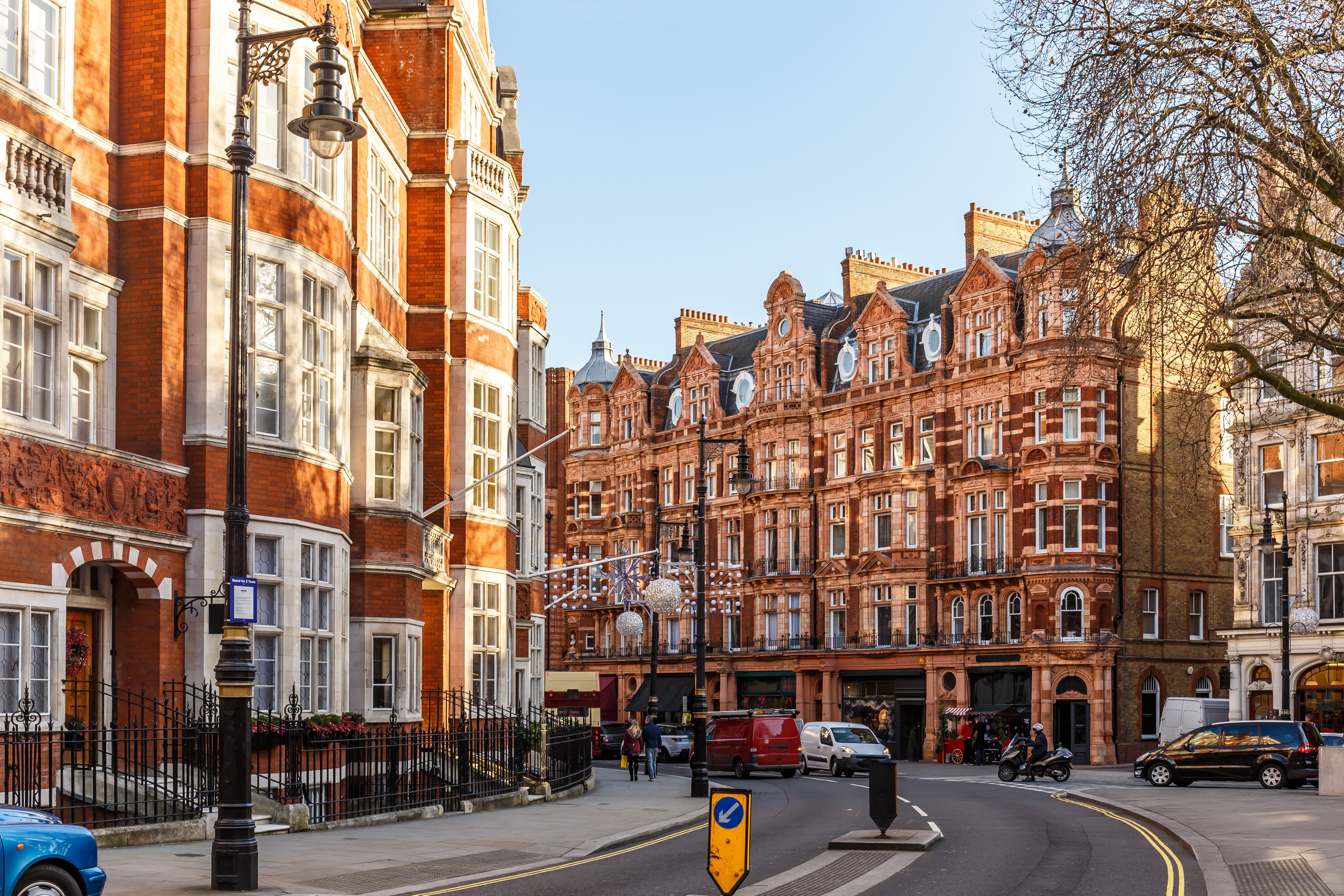 winter london