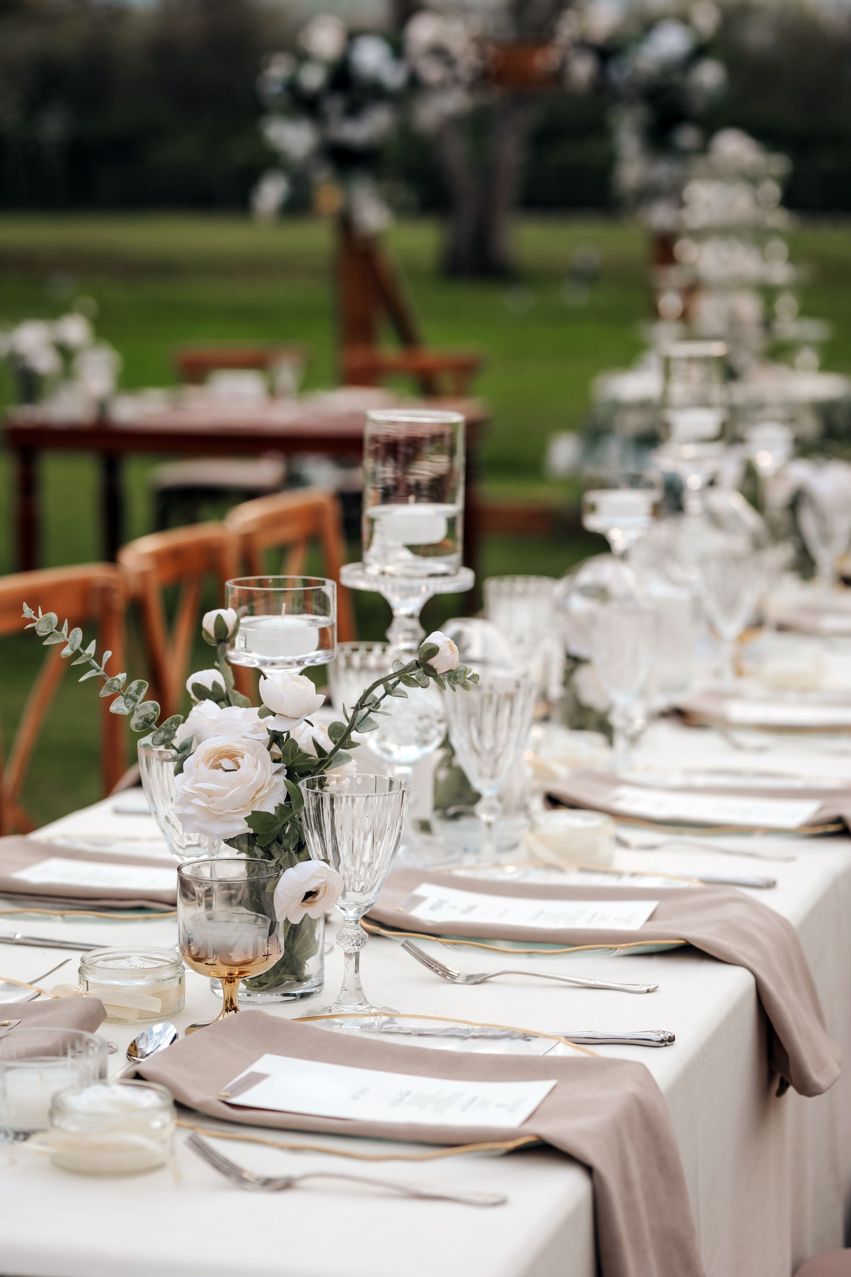 luxury wedding decor