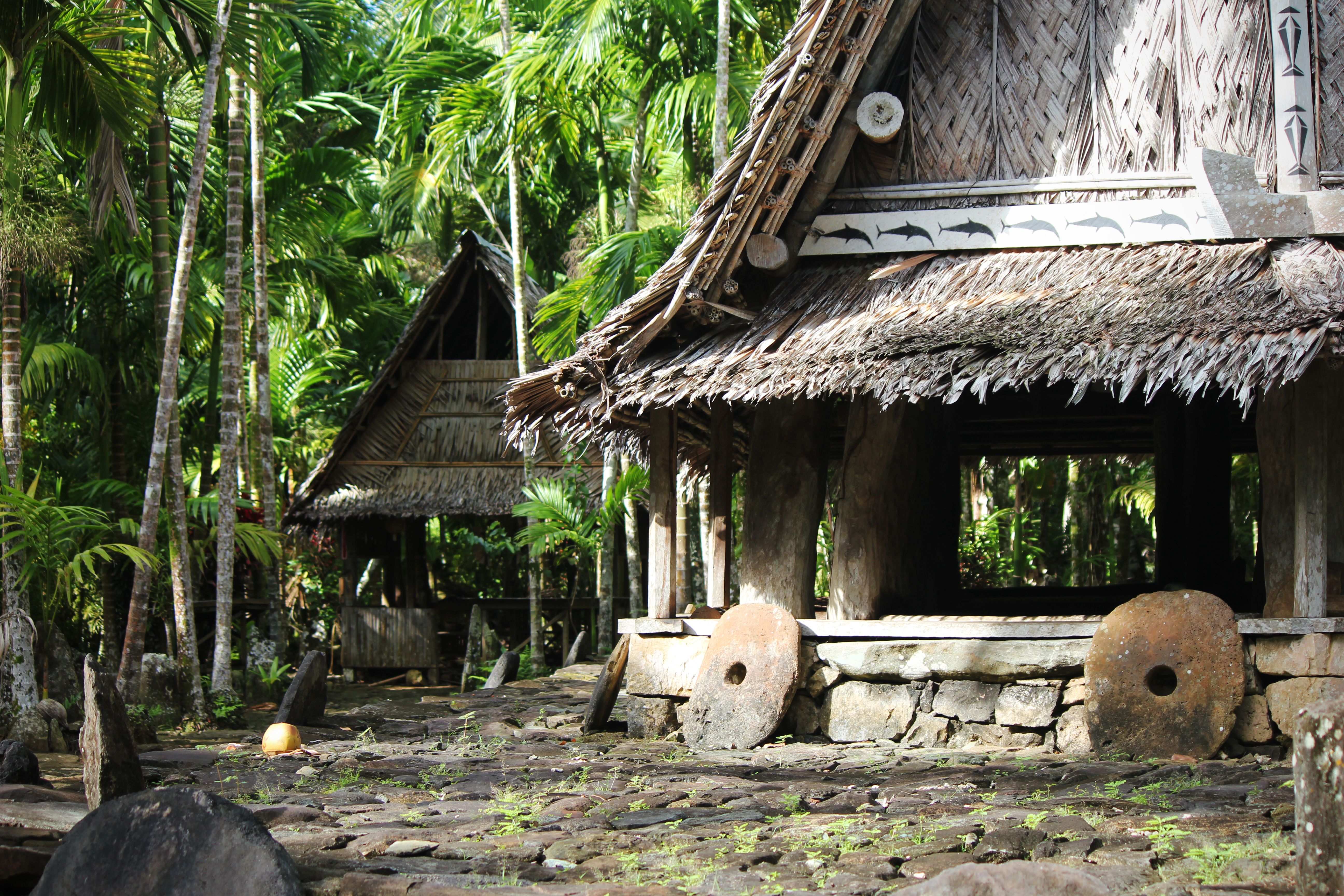 Men's Houses - Yap, Micronesia