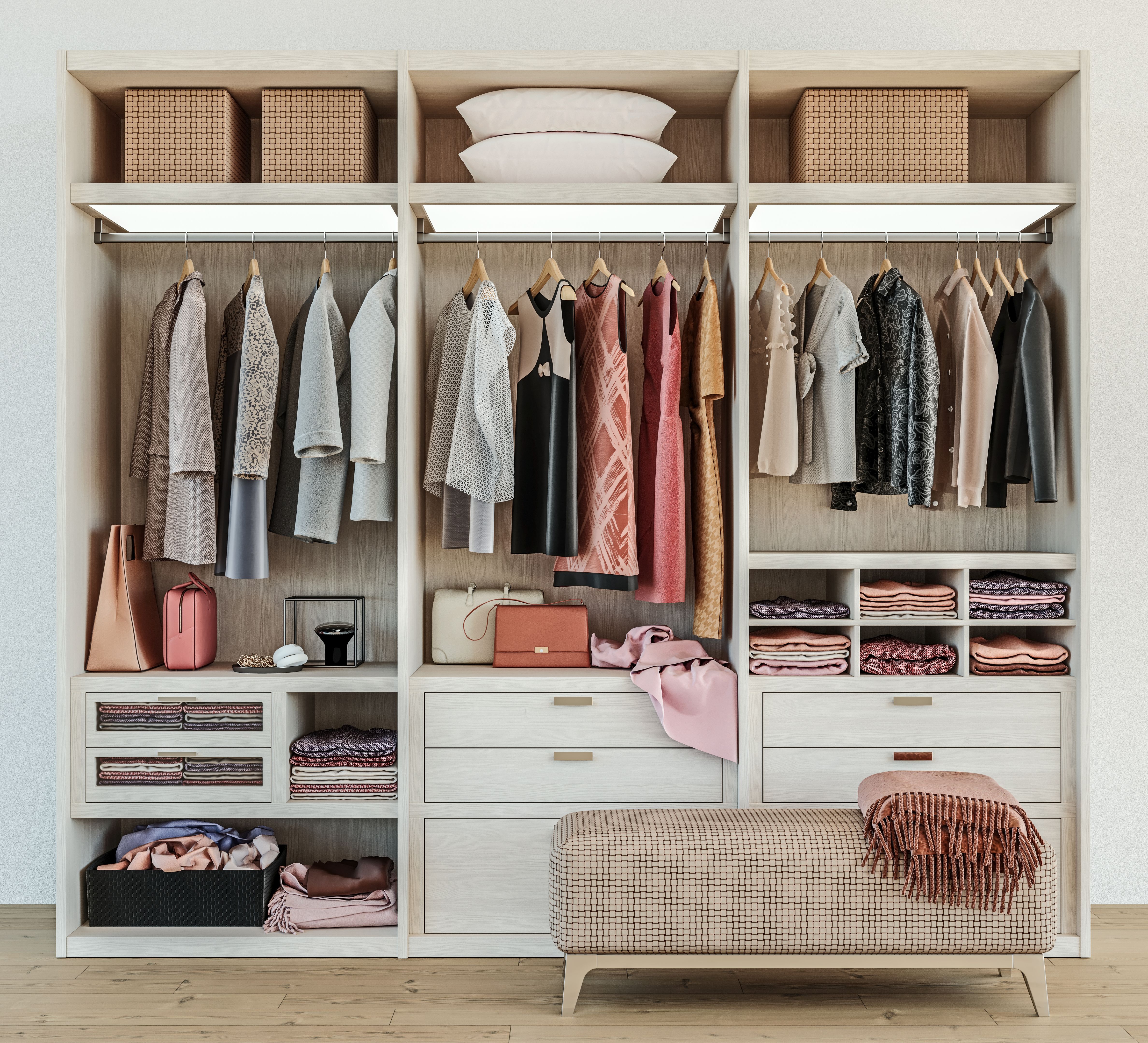 wardrobe storage solutions