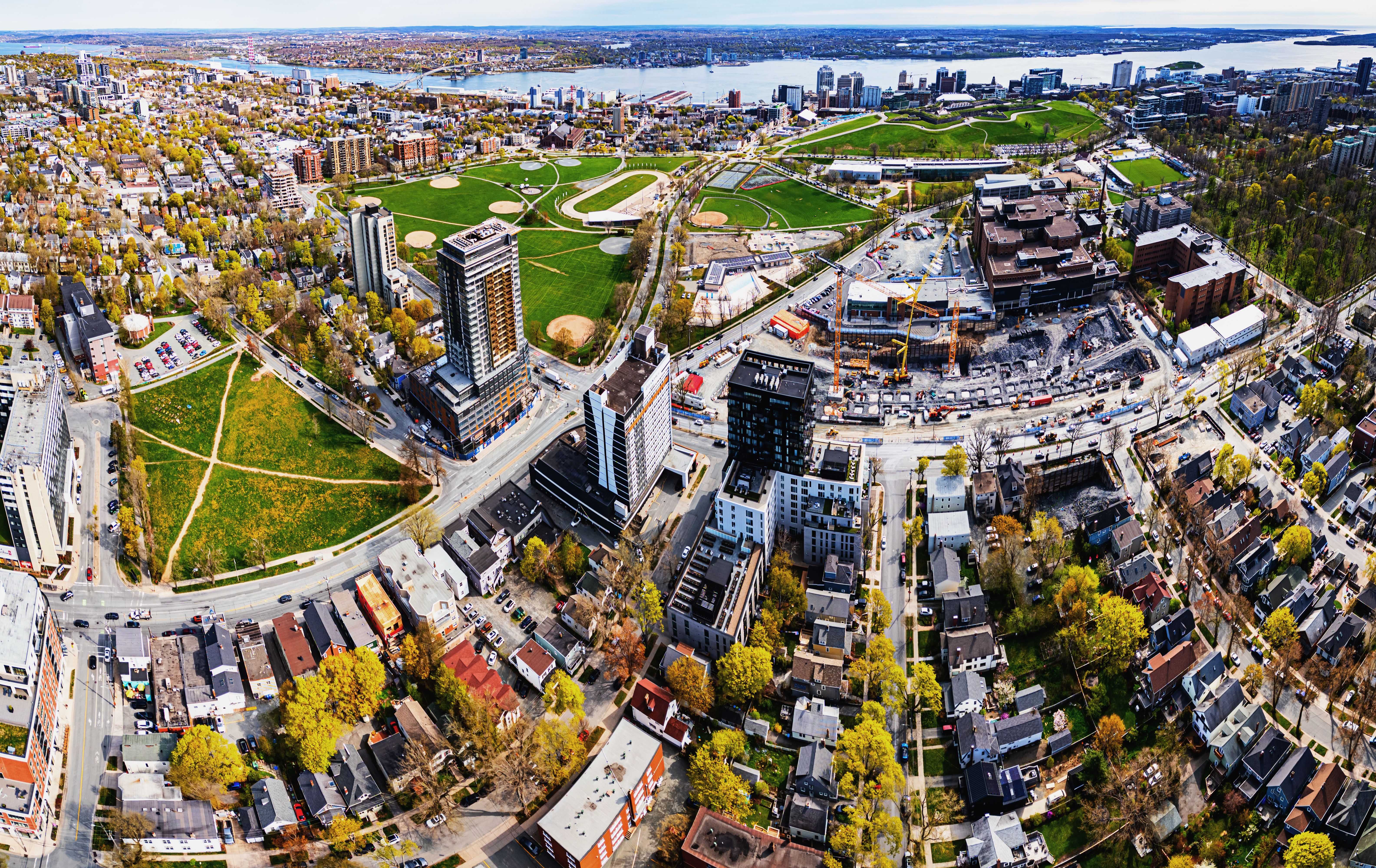 baseball field construction