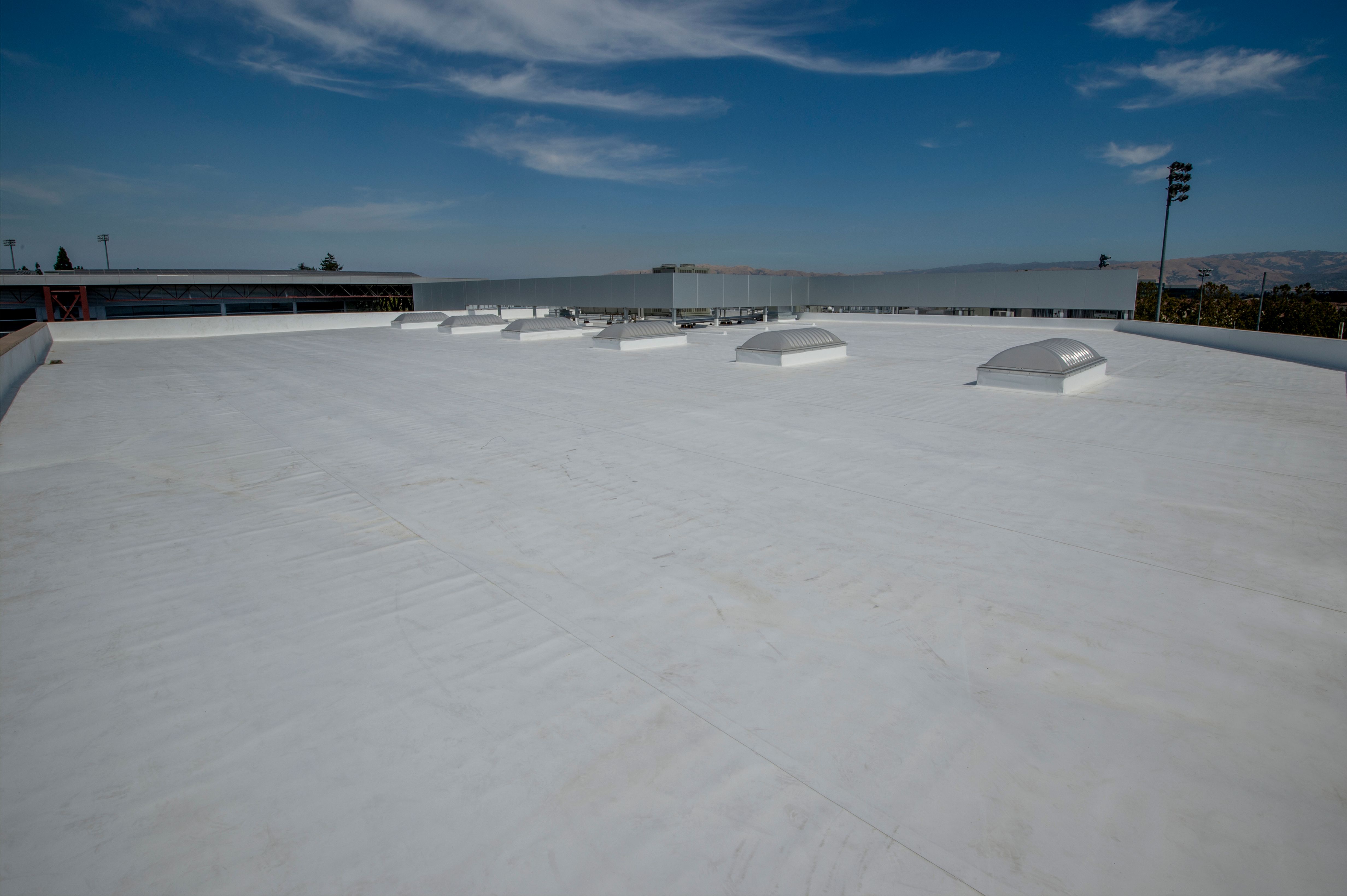 flat roof summer