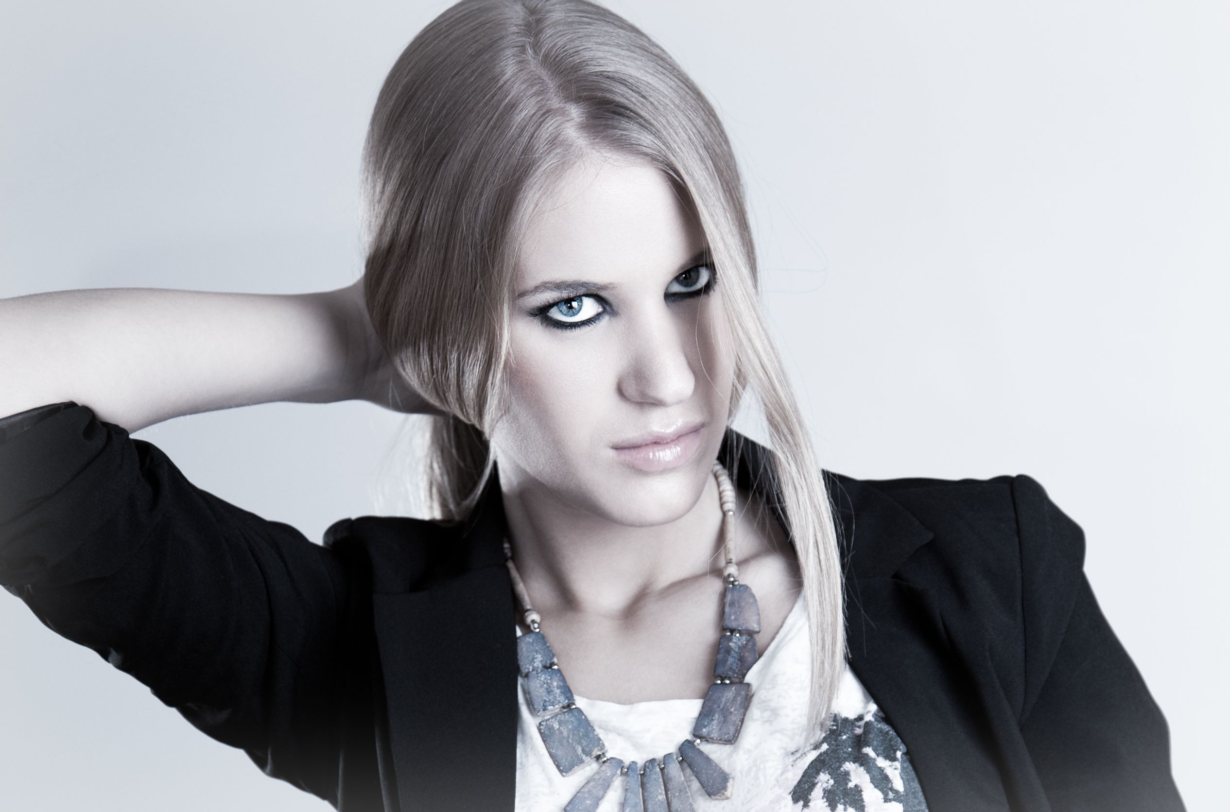 Fashion beautiful young lady.