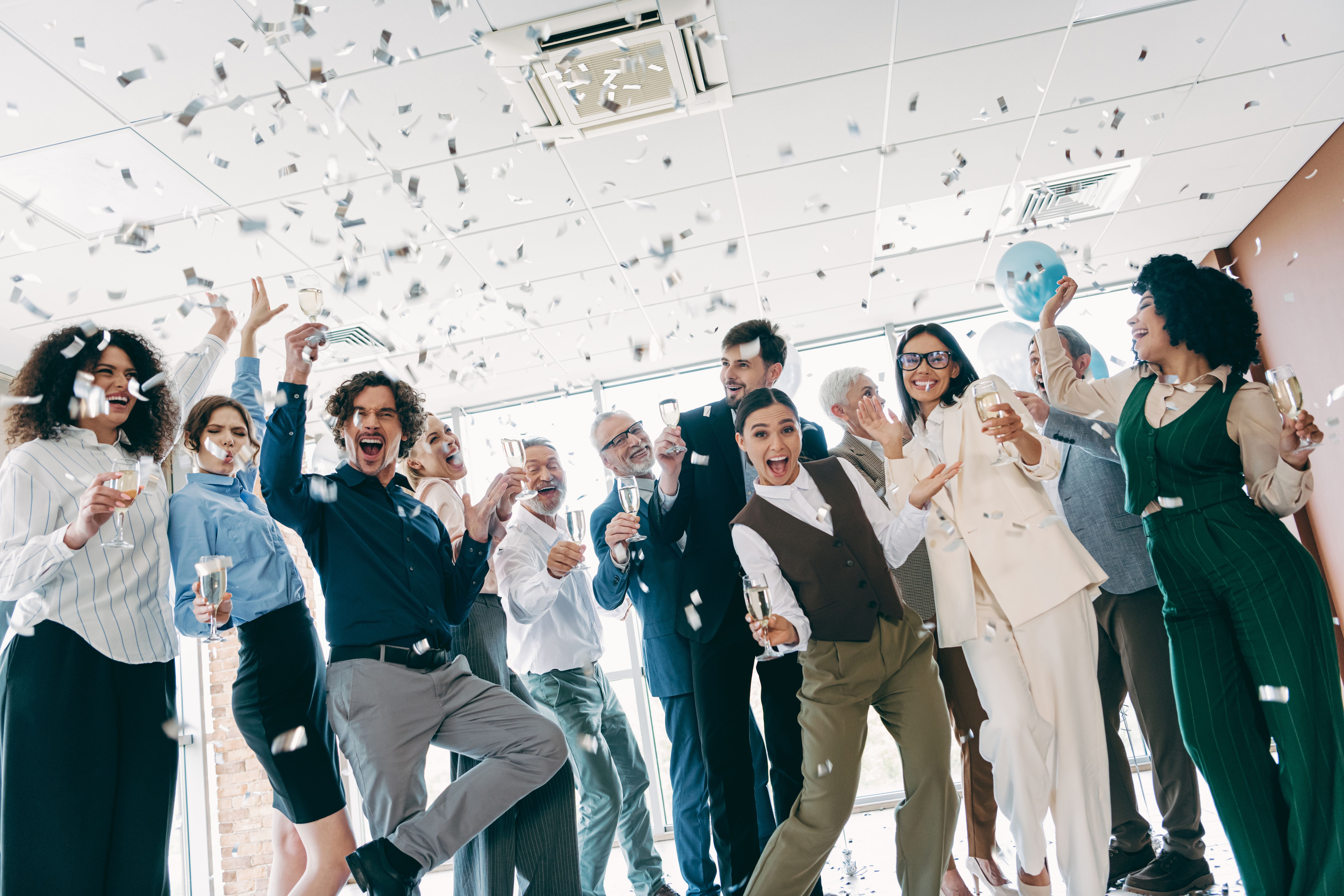 corporate holiday event