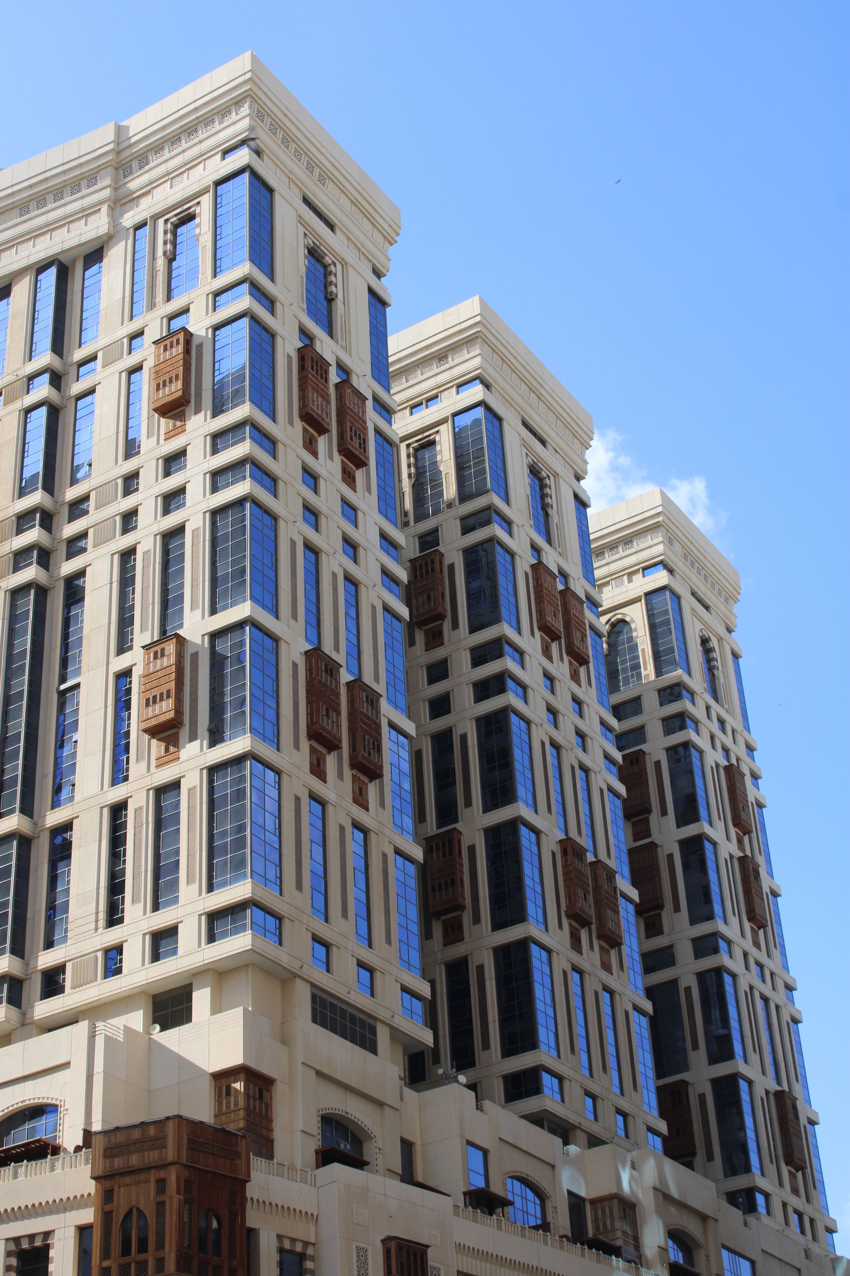 Hotels around the Kaaba. arabic architecture. mecca saudi arabia Hotels around the Kaaba. arabic architecture. mecca saudi arabia