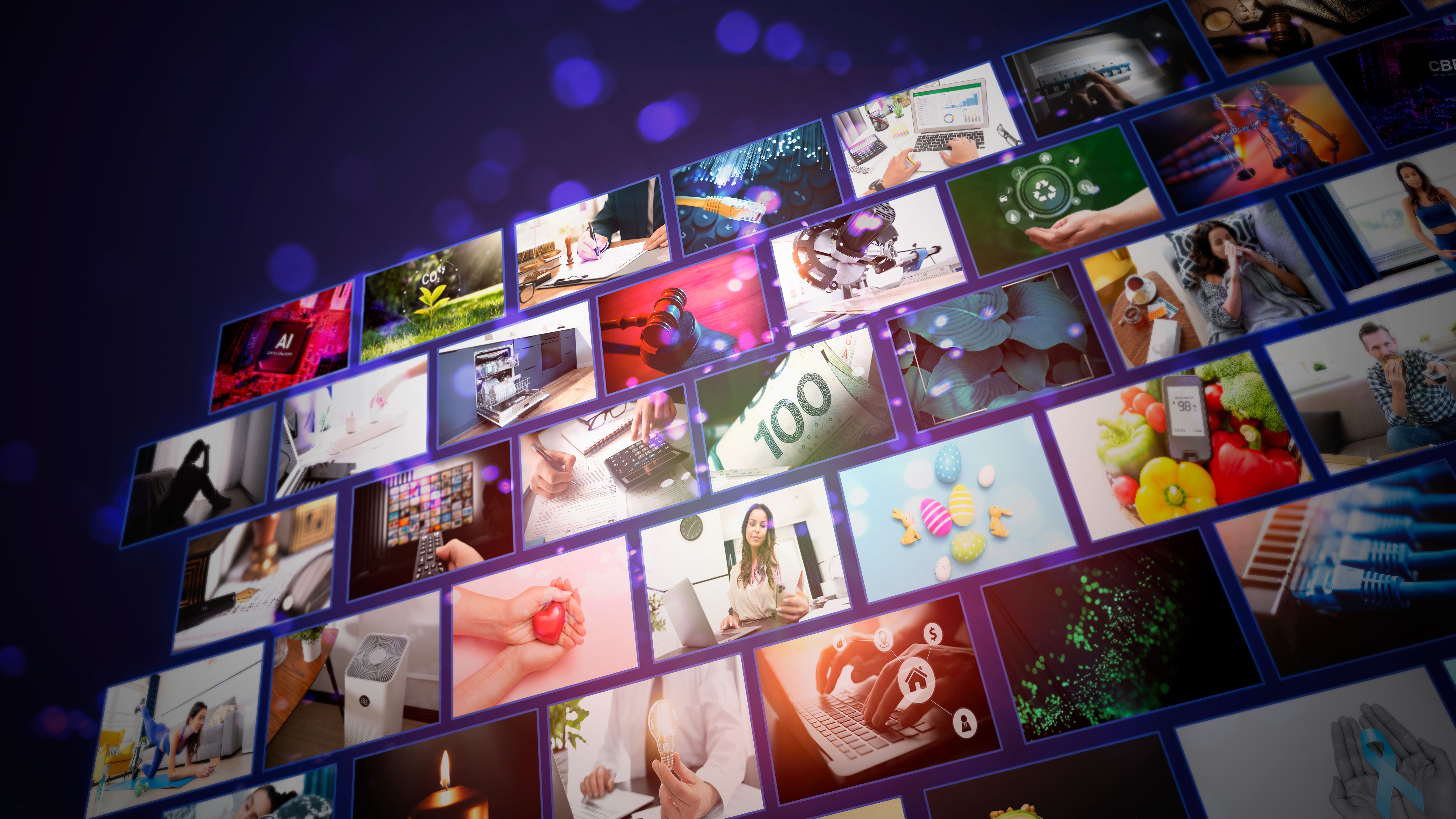 video wall structure