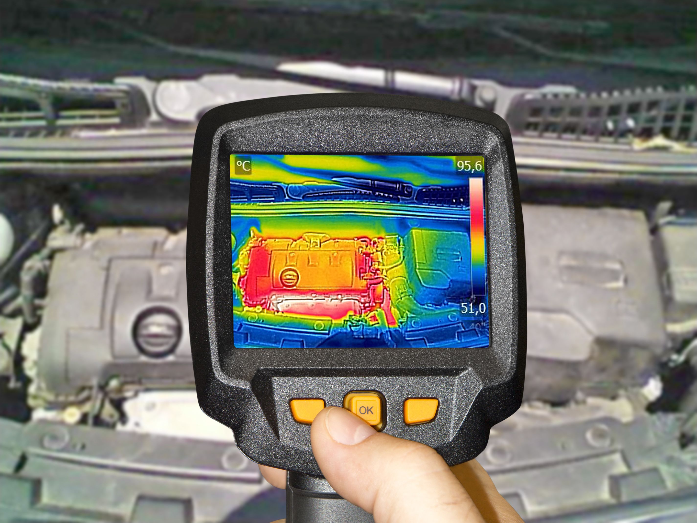 thermal camera machinery