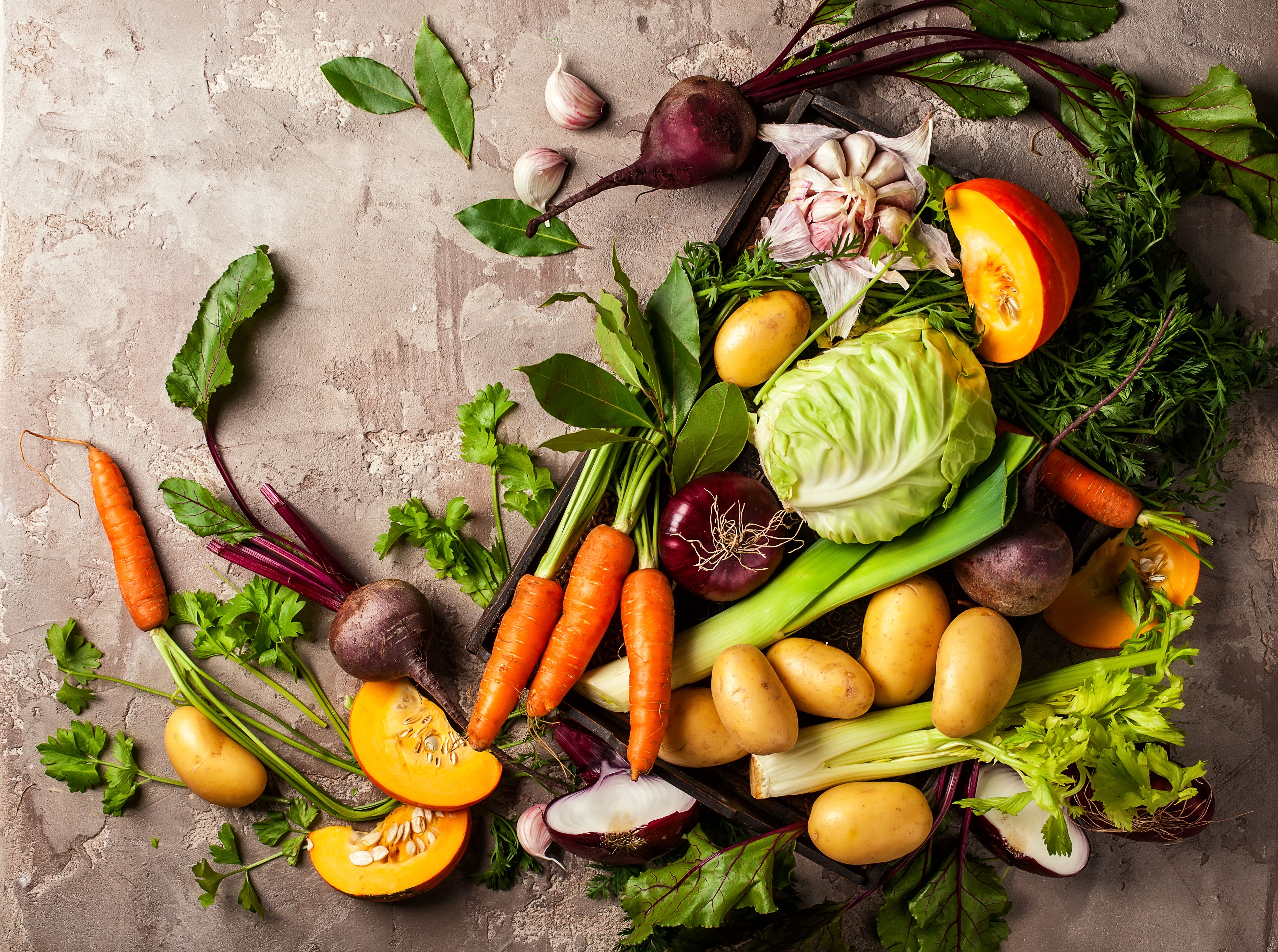 fresh vegetables