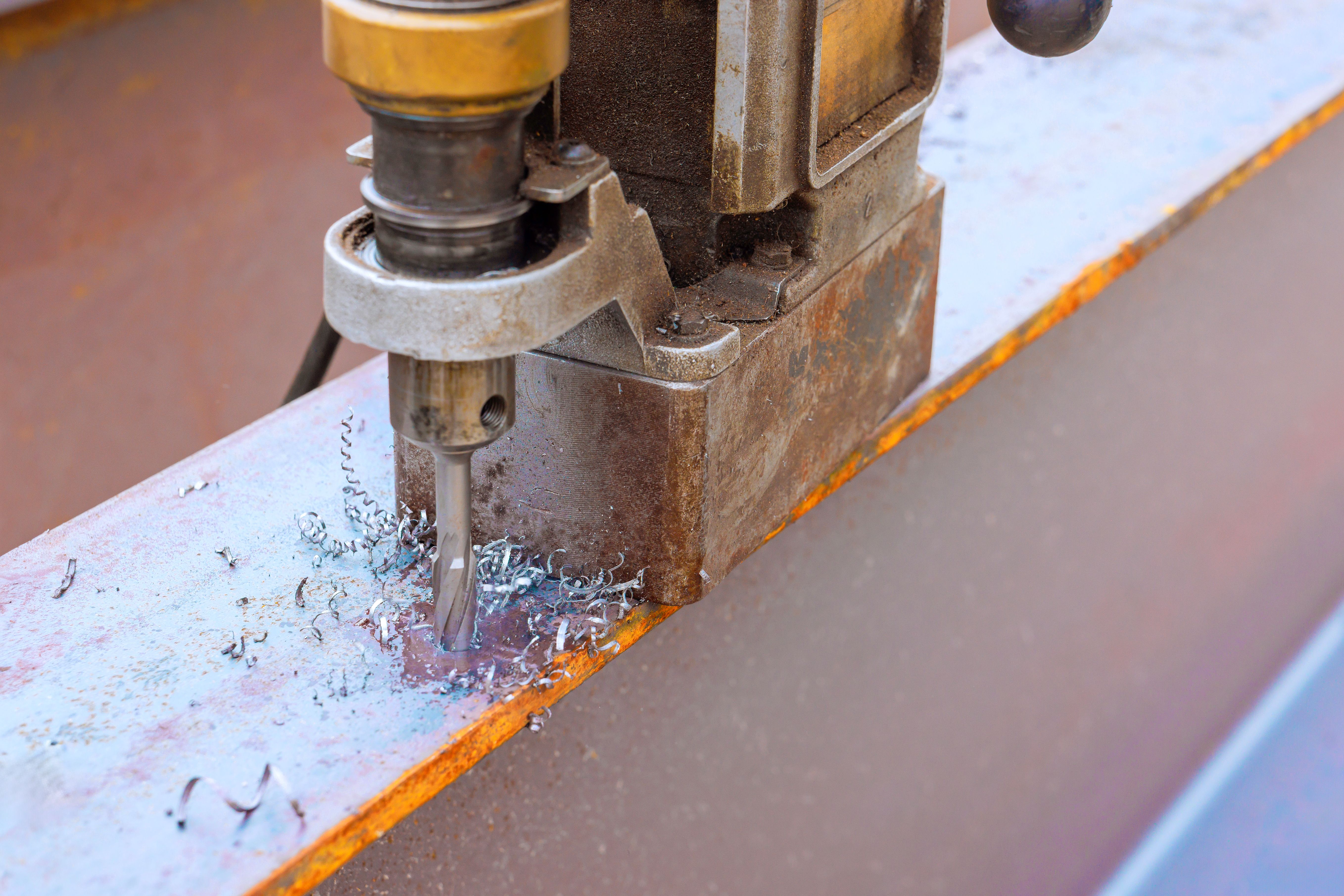 steel drilling