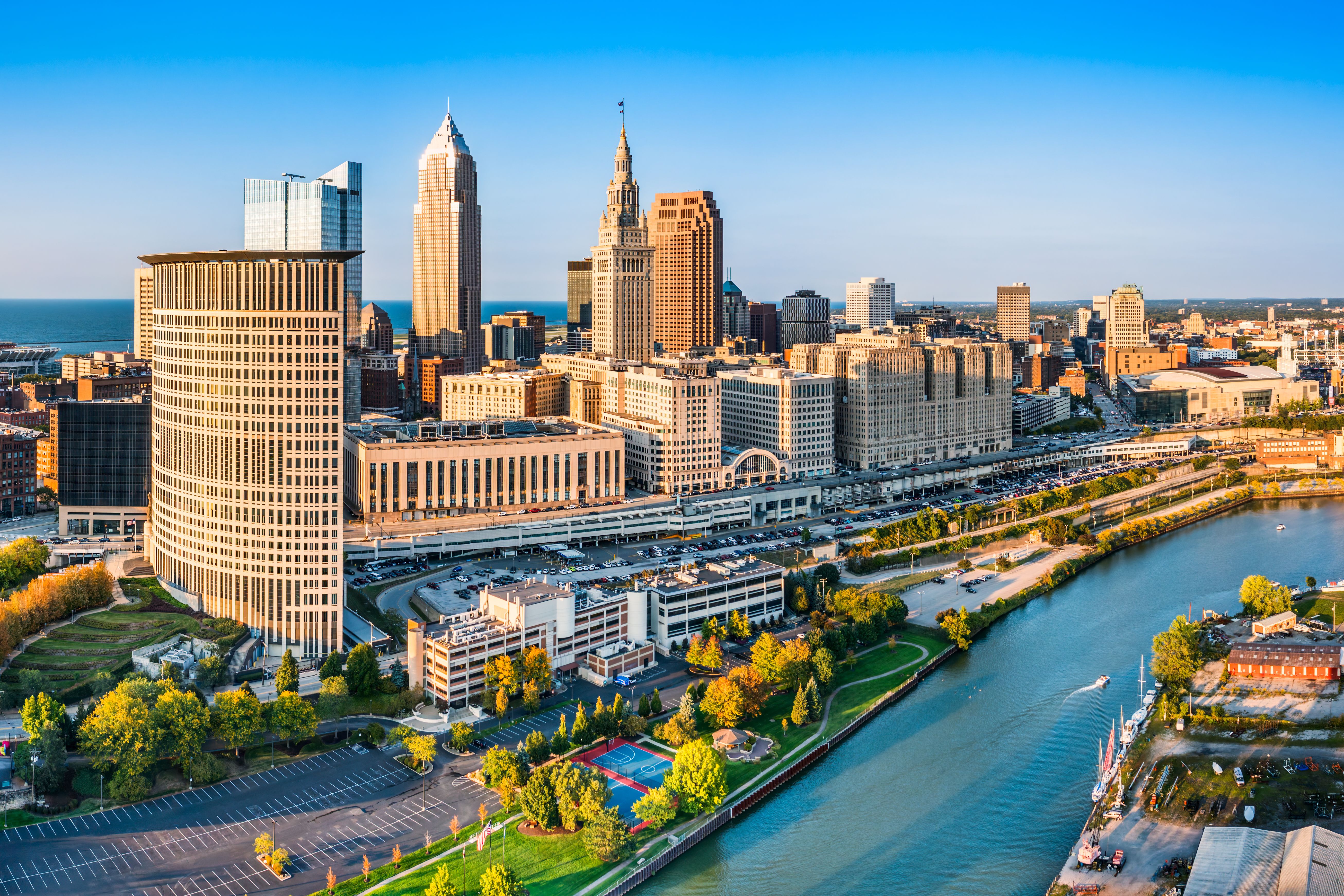 cleveland skyline