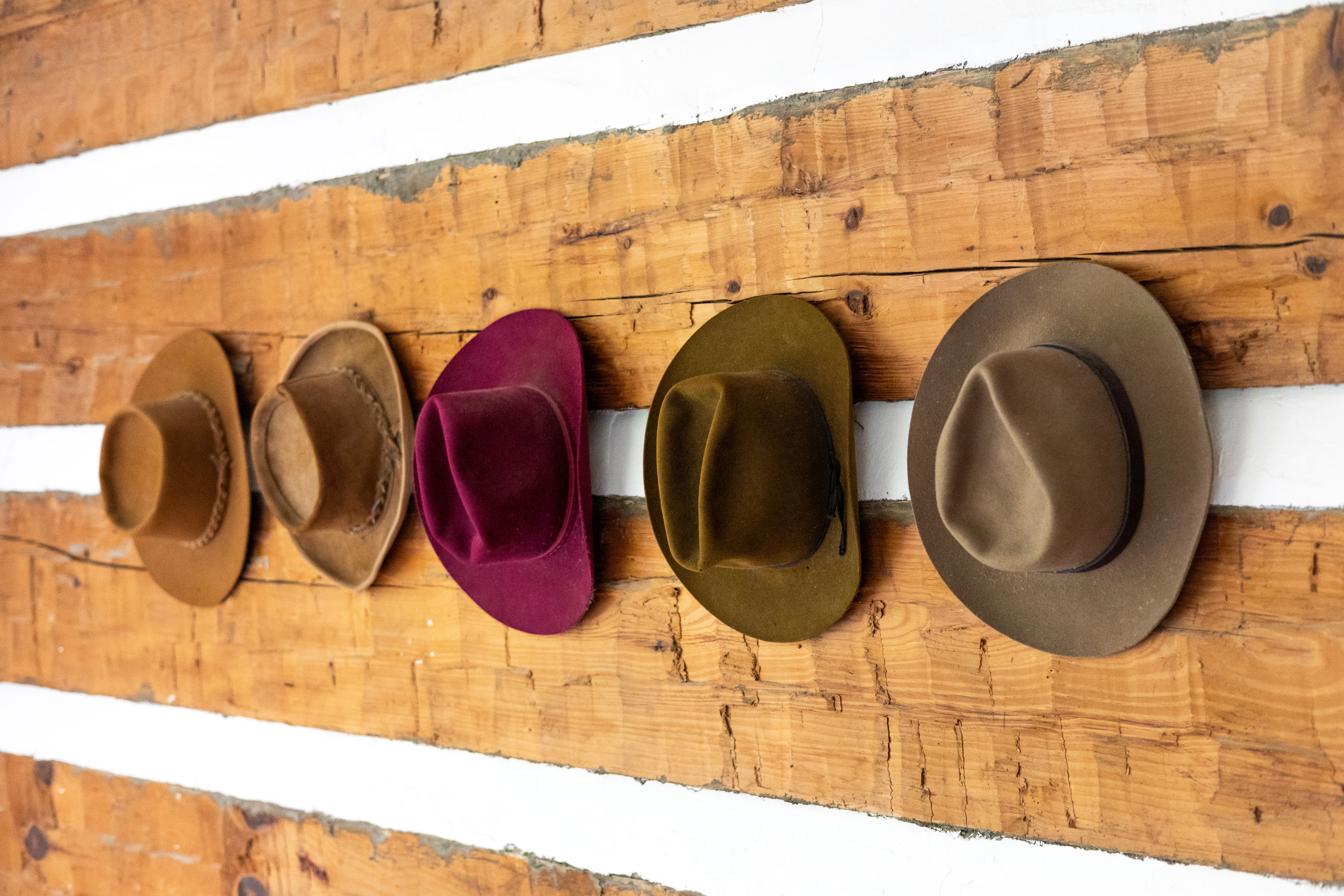 variety cowboy hats