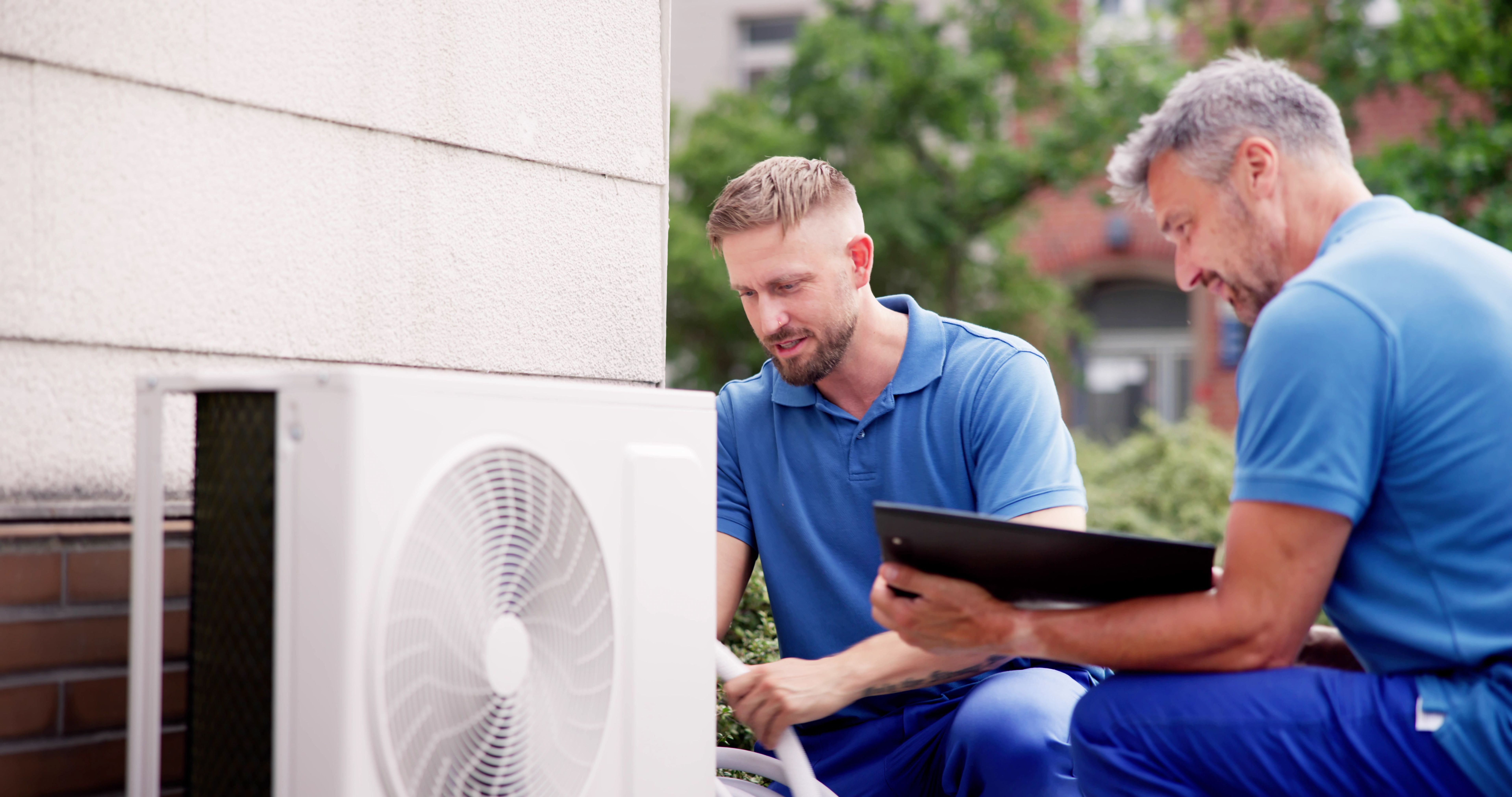 professional HVAC inspection